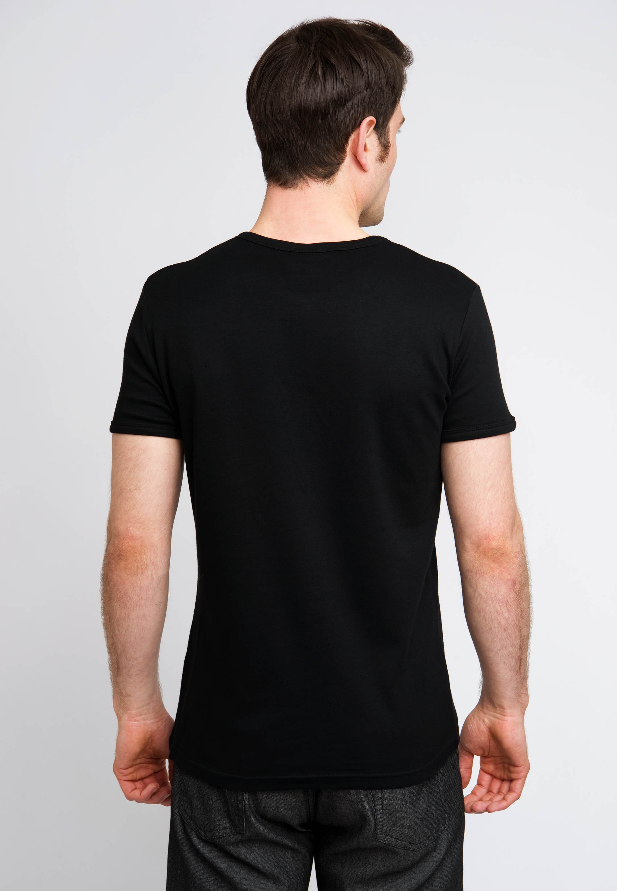 LOGOSHIRT T-Shirt »Darth Vader«, mit markantem Logoprint