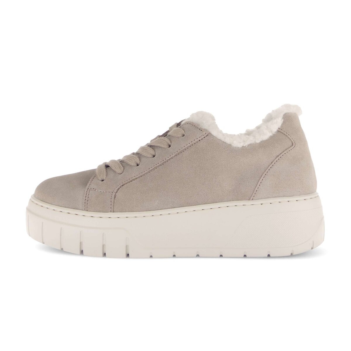 Gabor Sneaker »Sneaker low Materialmix Leder/Lederimitat«
