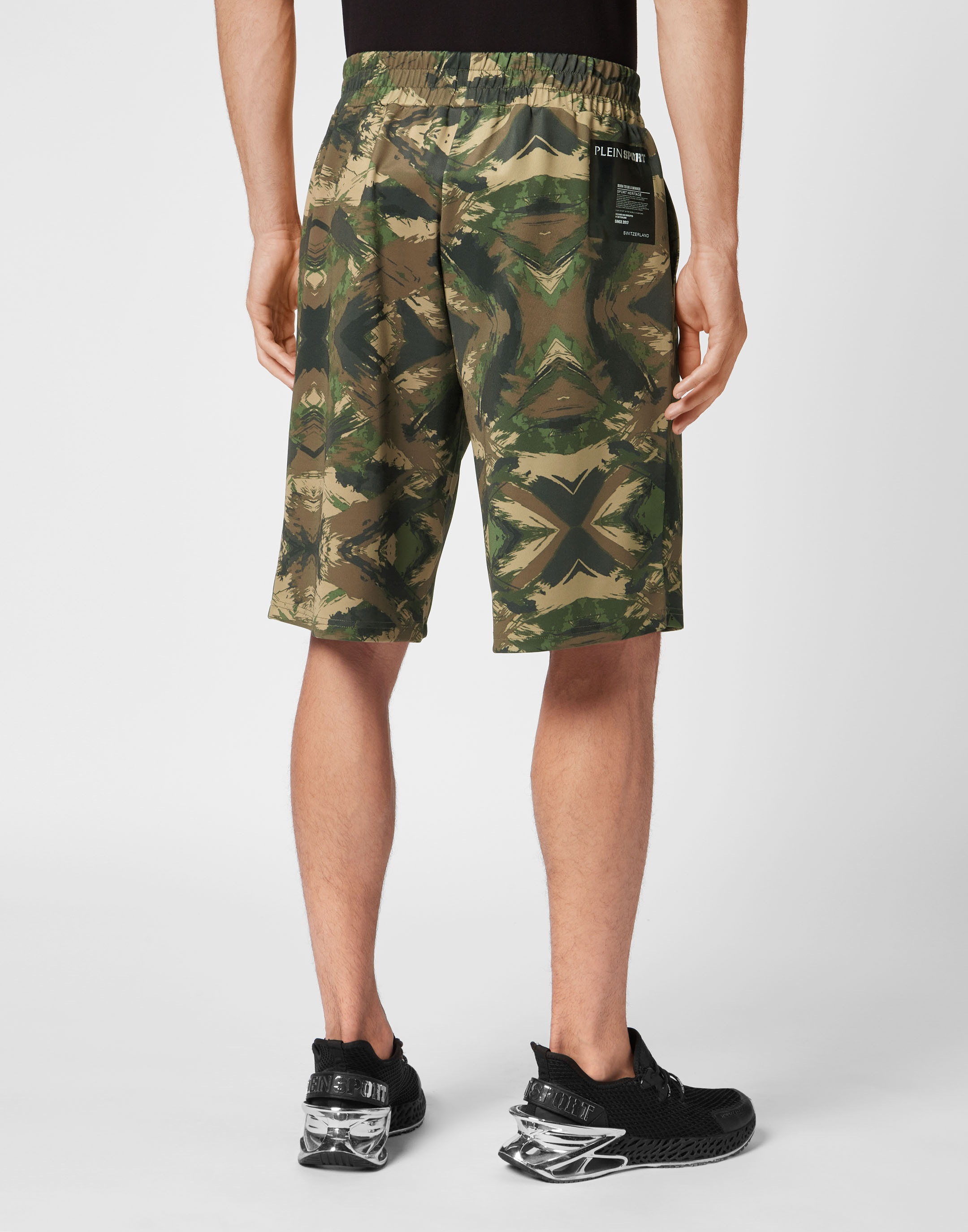 PLEIN SPORT Jogg-Bermudas »Camouflage«