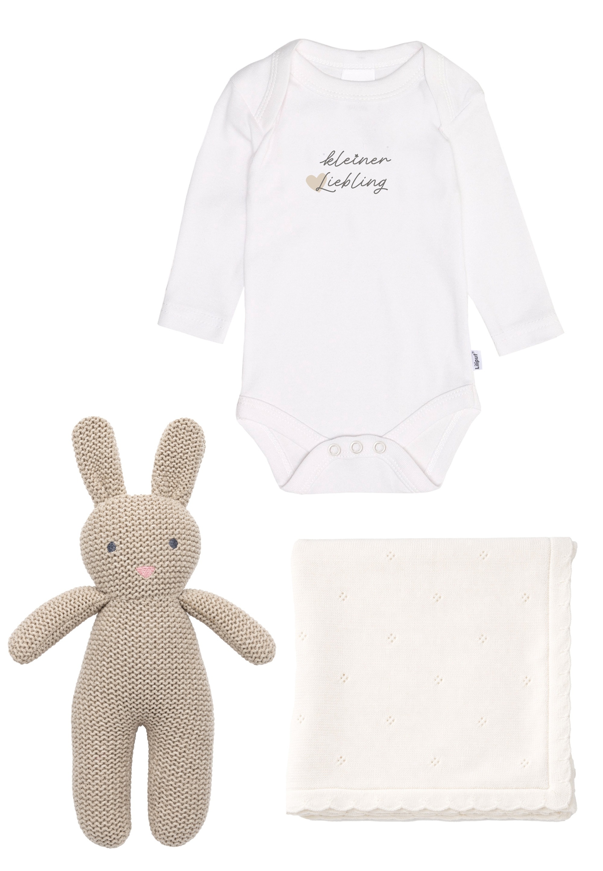 Liliput Erstausstattungspaket "kleiner Liebling" 3 mit kuscheligem Stofftier