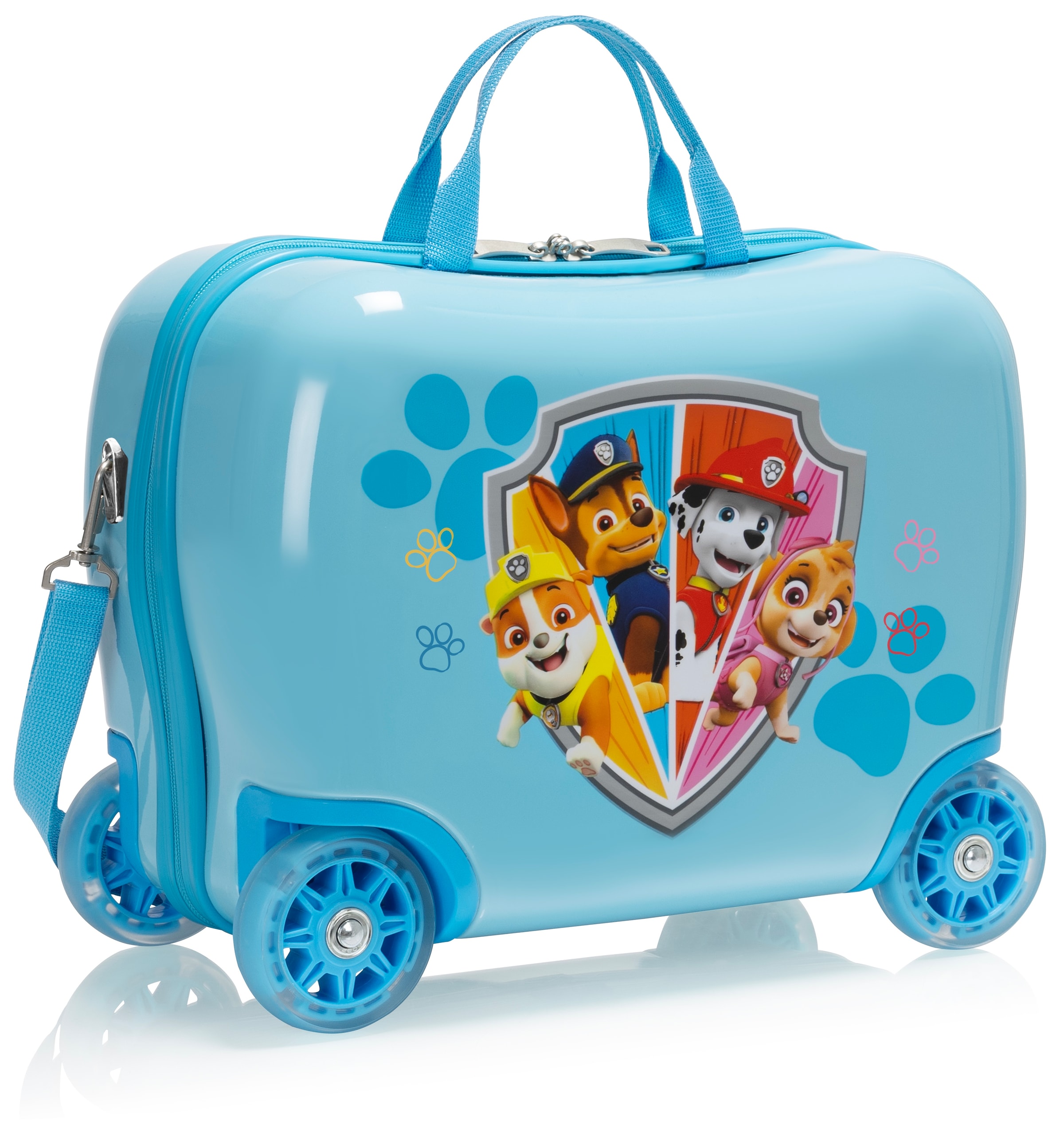 Heys Kinderkoffer "Kinderkoffer Heys Kids Ride-On Luggage, 16 cm", 4 St. Rollen, Heys x Joachim Llambi Kindertrolley Kin