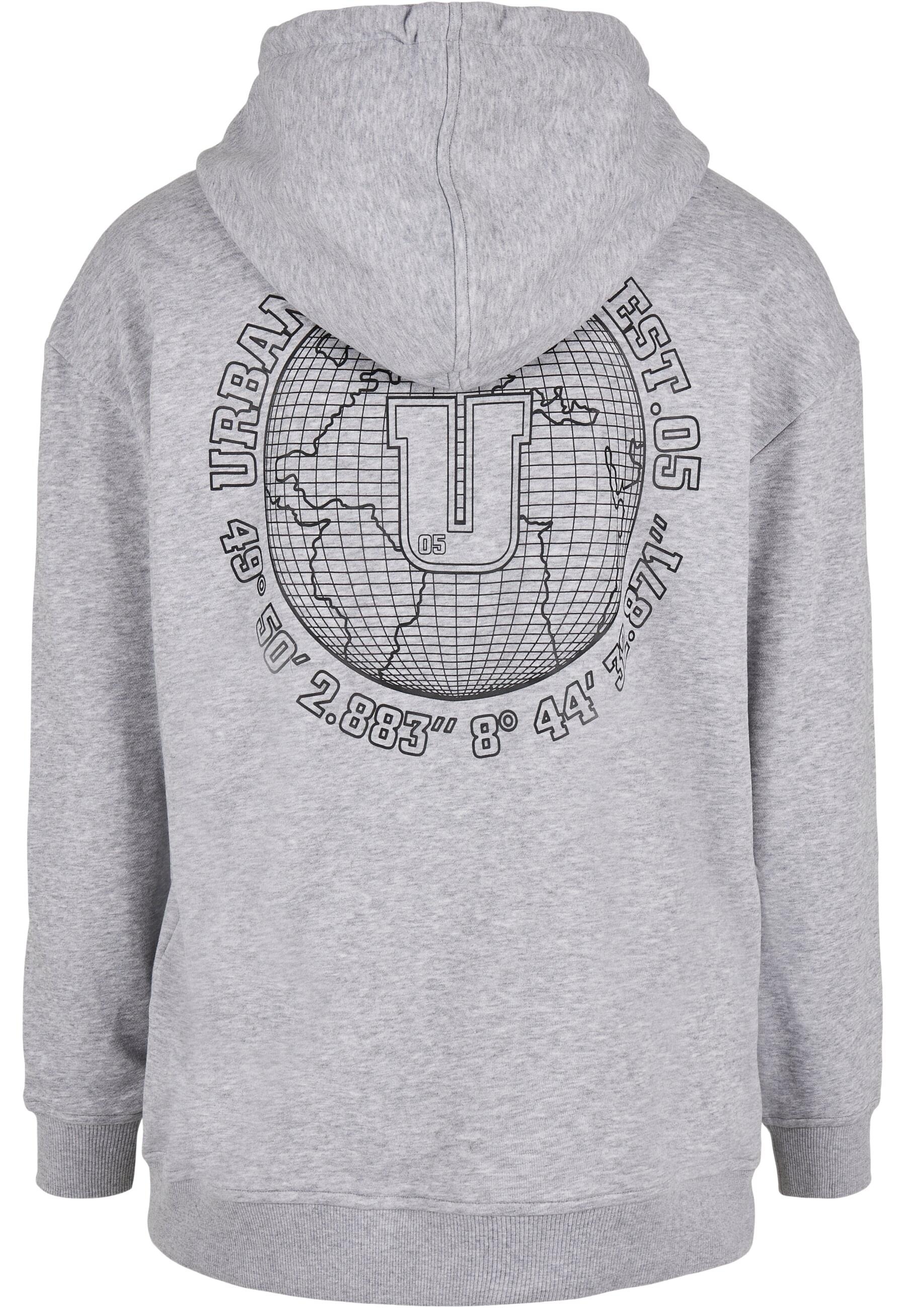 URBAN CLASSICS Sweatshirt »Urban Classics Herren Globetrotter Hoody«, (1 tlg.)