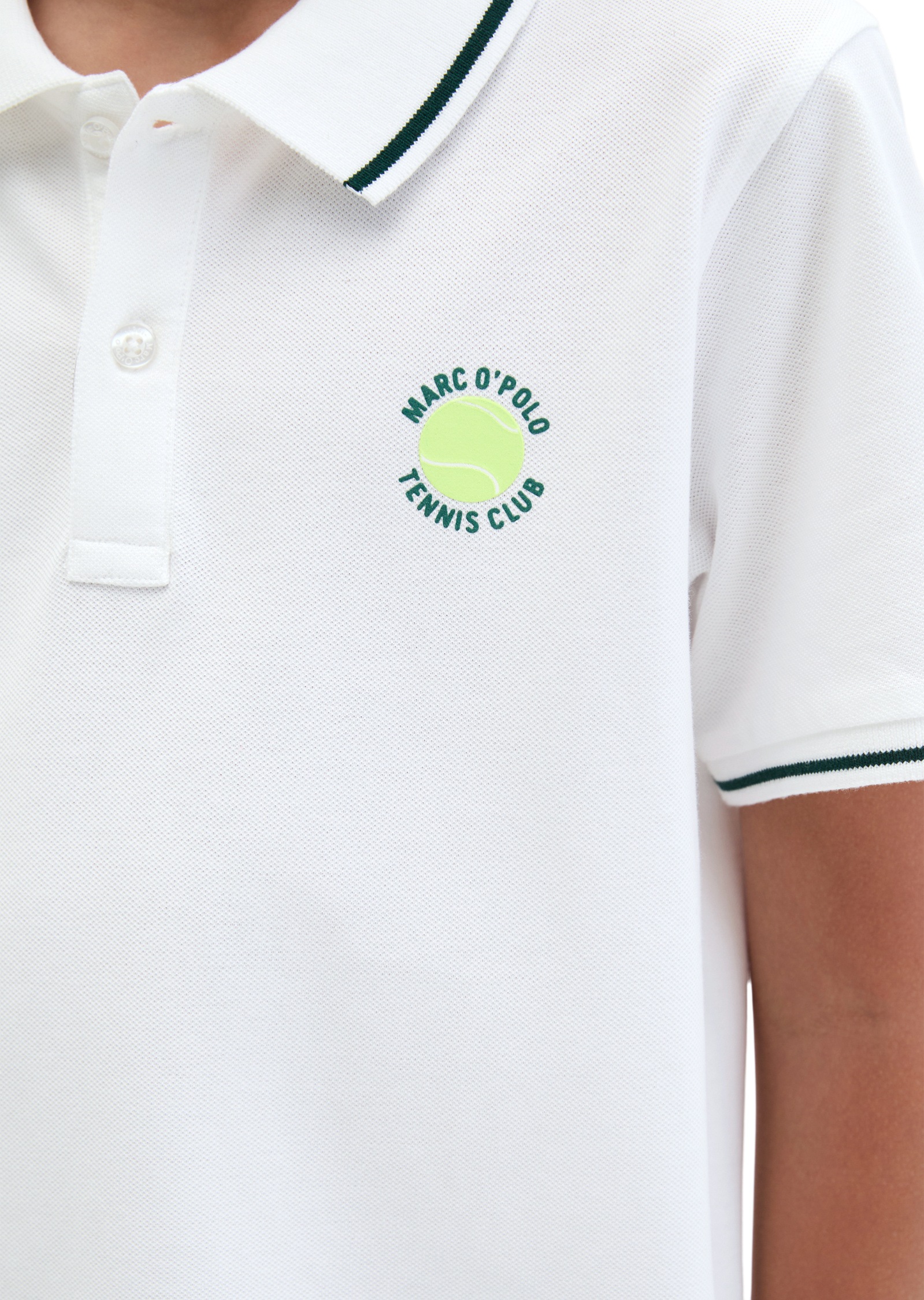 Marc O'Polo Poloshirt »aus Bio-Baumwoll-Piqué«