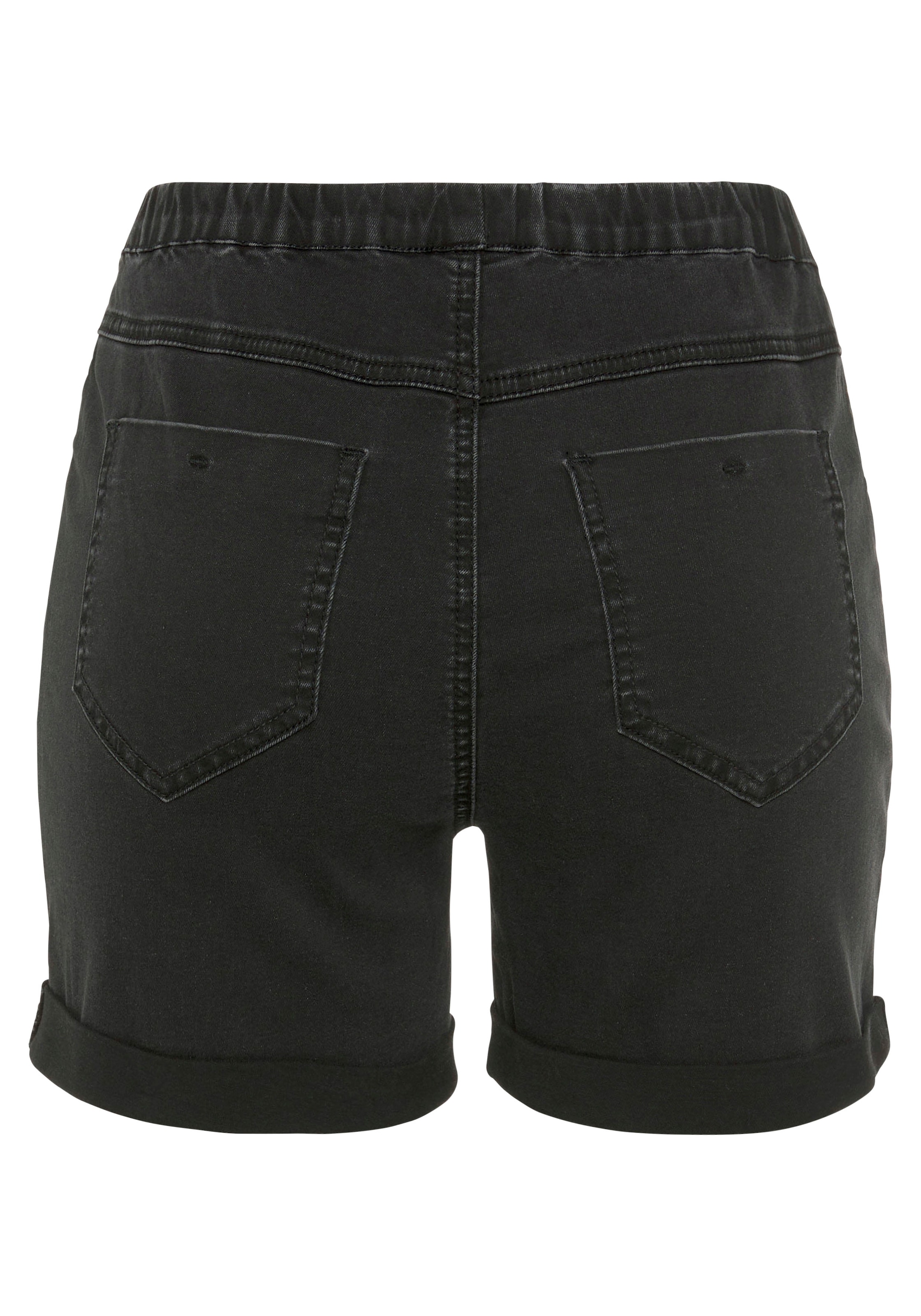 Buffalo Shorts  in elastischem Denim mit zwei Gesäßtaschen