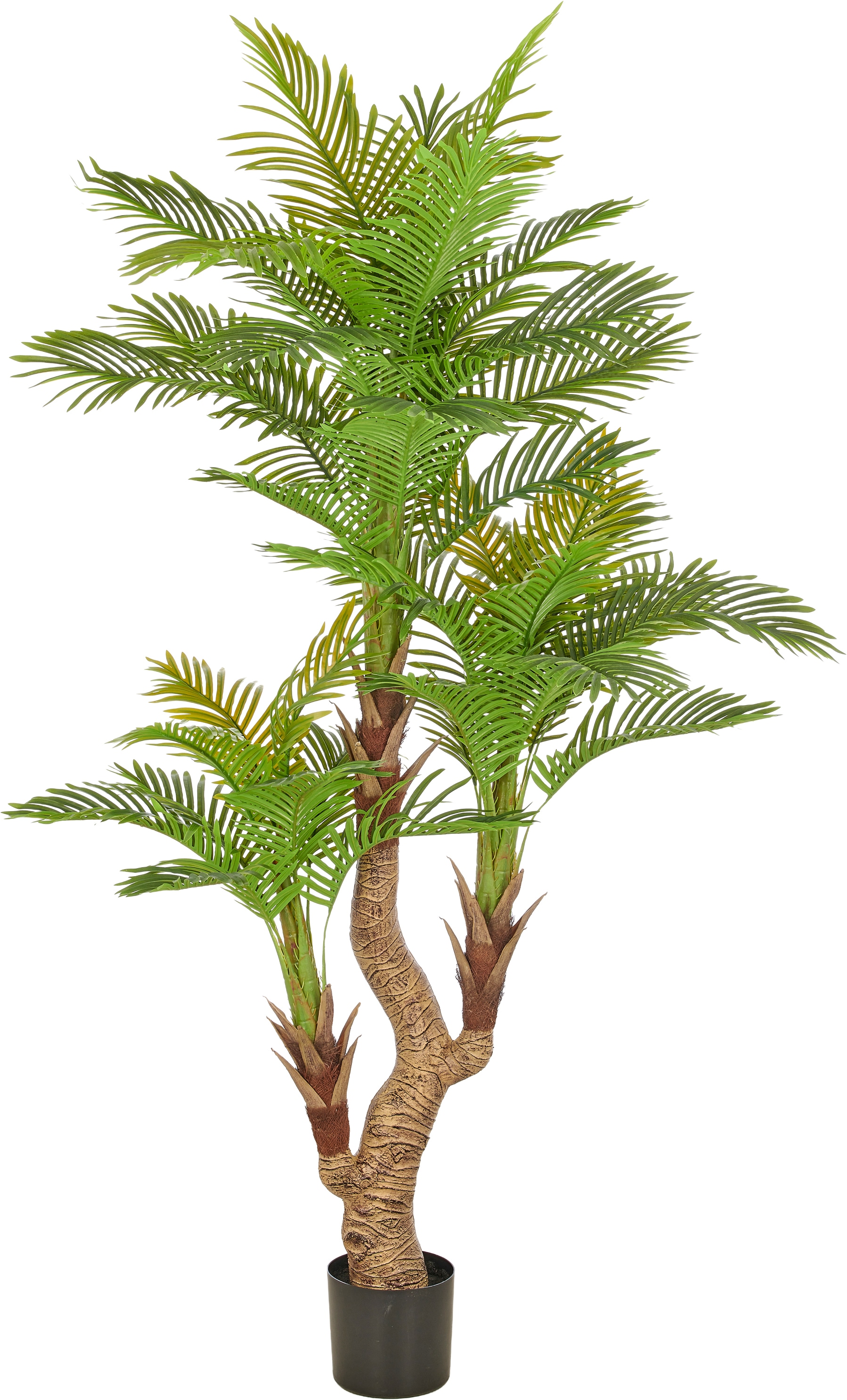Creativ green Kunstpalme "Arecapalme" mit naturgetreuen Palmwedeln