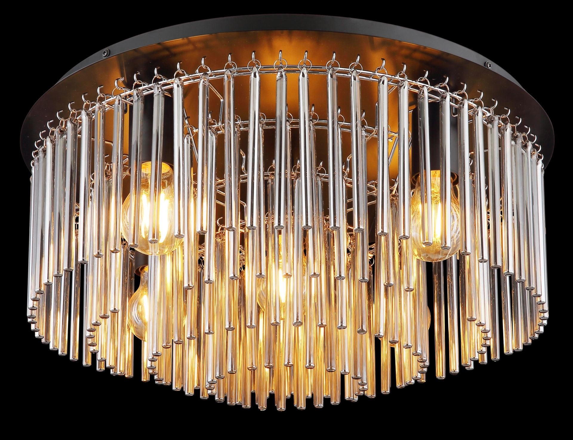 GLOBO LIGHTING Deckenleuchte »GORLEY« E27 1 Stk. Design Glasstäbe, Deckenlampe, Wohnzimmer, Esszimmer