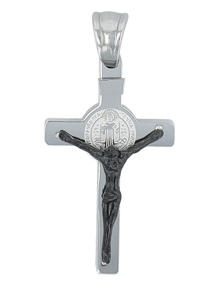Adelia's Stainless Steel Cross Pendant Gold