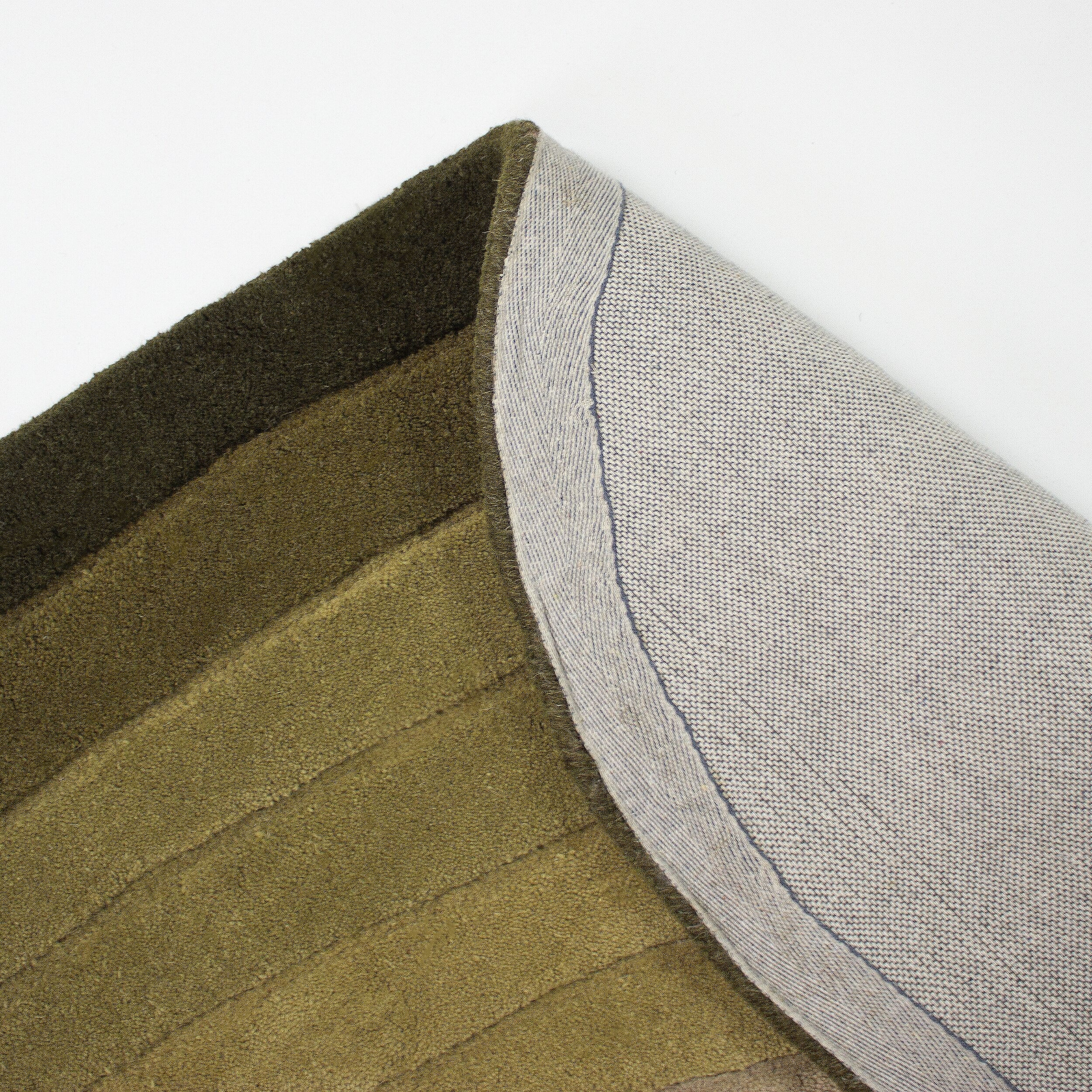 FLAIR RUGS Teppich »PUDDLE OMBRE WOOL« rechteckig 11 mm Höhe Wollteppich in Pfützenform