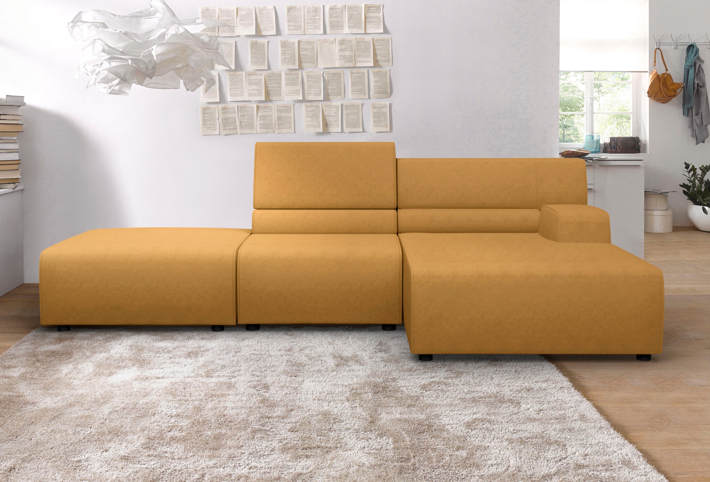 Egoitaliano Ecksofa "Babouche, Designsofa mit außergewöhnlichem Sitzkomfort günstig online kaufen