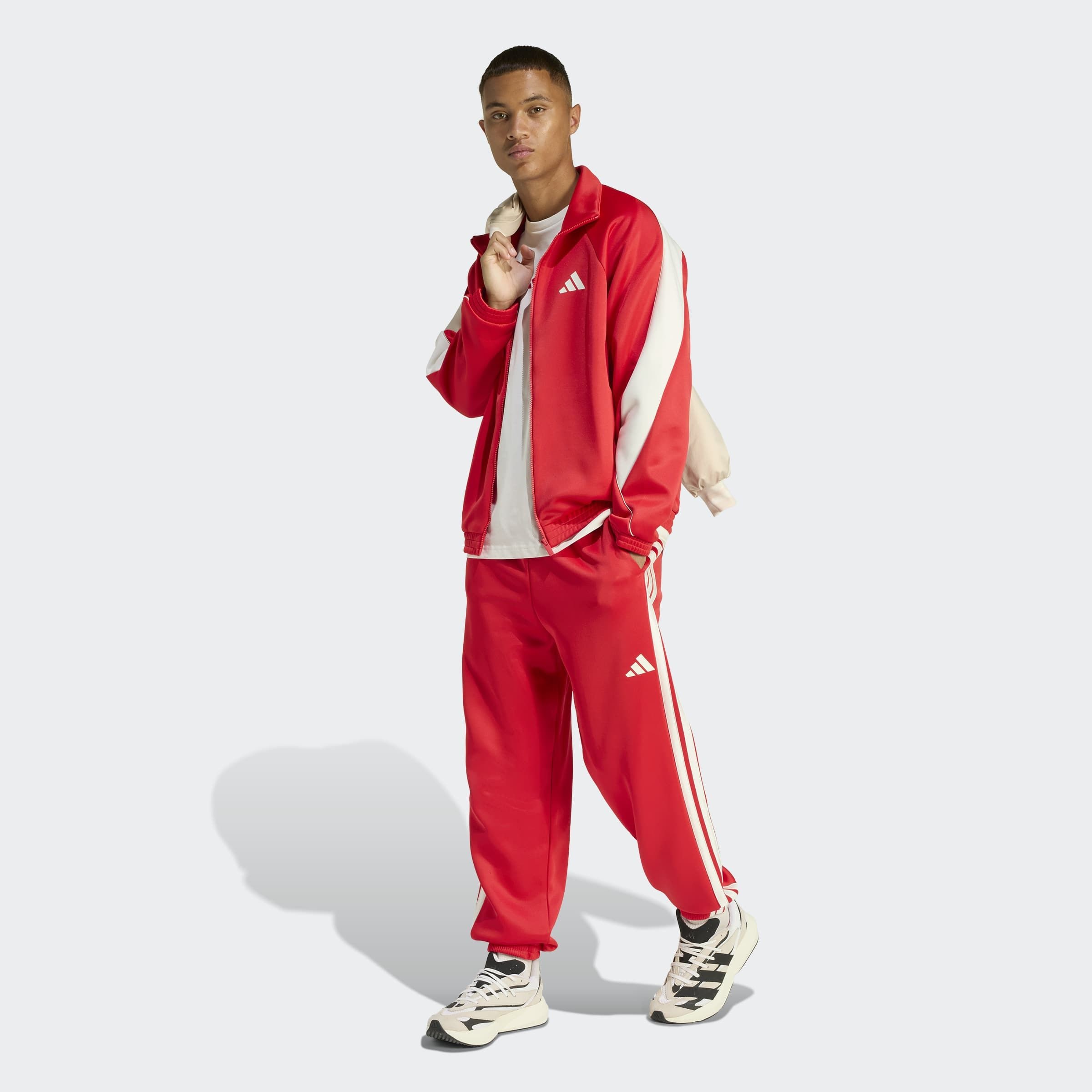 adidas Sportswear Trainingsjacke »M STADIUM TT« aus Polyester und Baumwolle, mit Rollkragen, lockere Passform
