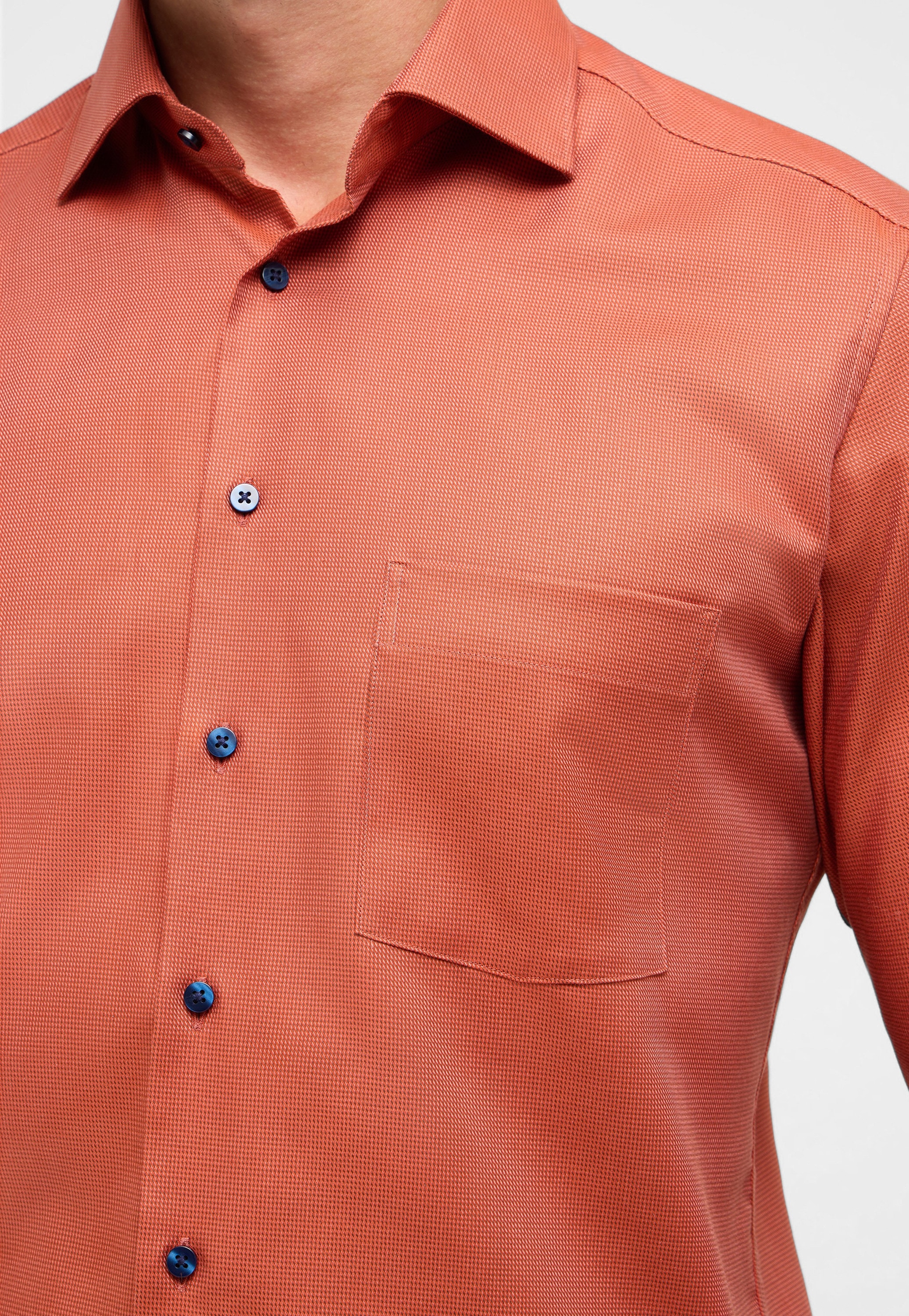 Eterna Langarmhemd »MODERN FIT« NON IRON (bügelfrei)