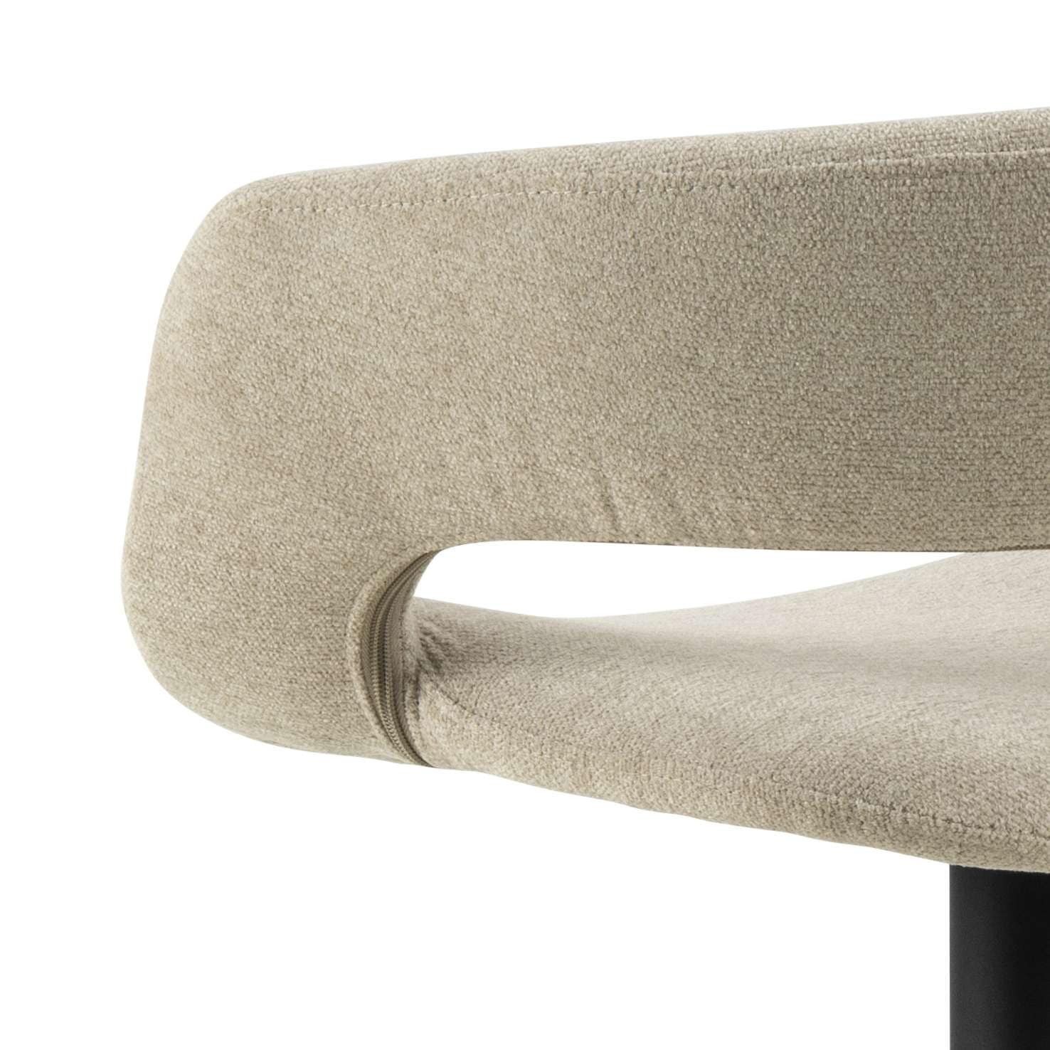 ACTONA GROUP Barhocker »Grace«, (Set, 2 St., 2 stk), Barhocker, Apia sand, Trompete Gestell, mit drehfunktion, 2 stk