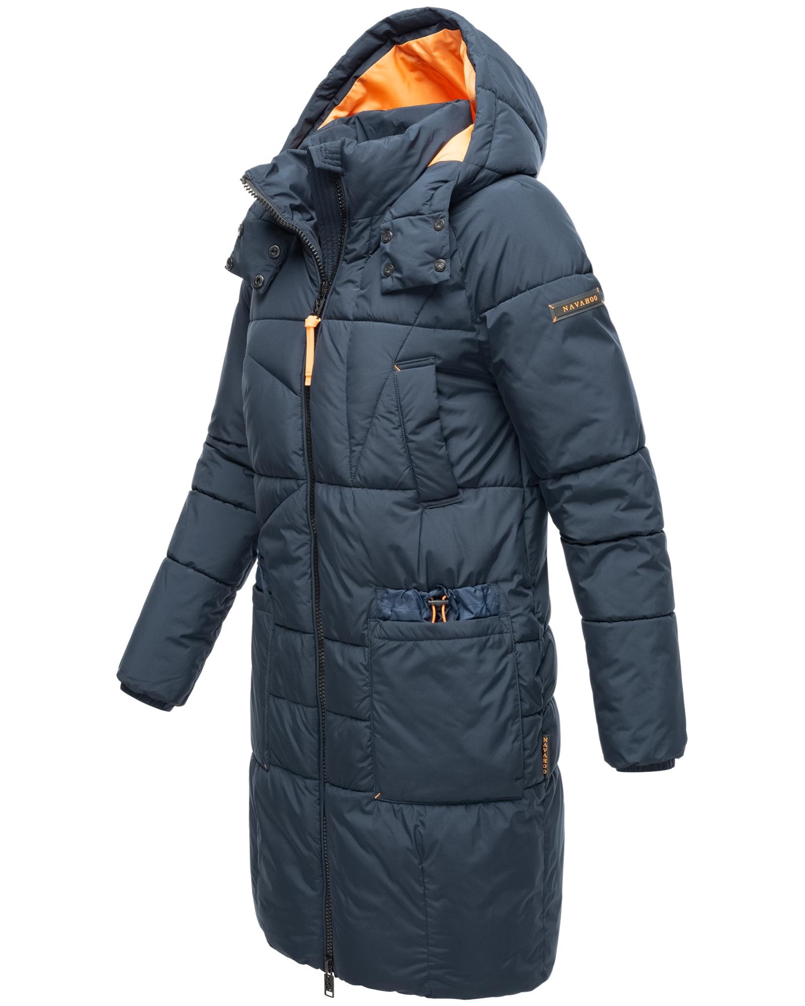 Navahoo Steppmantel »Bliblablubb 14«, Warmer gesteppter Damen Mantel