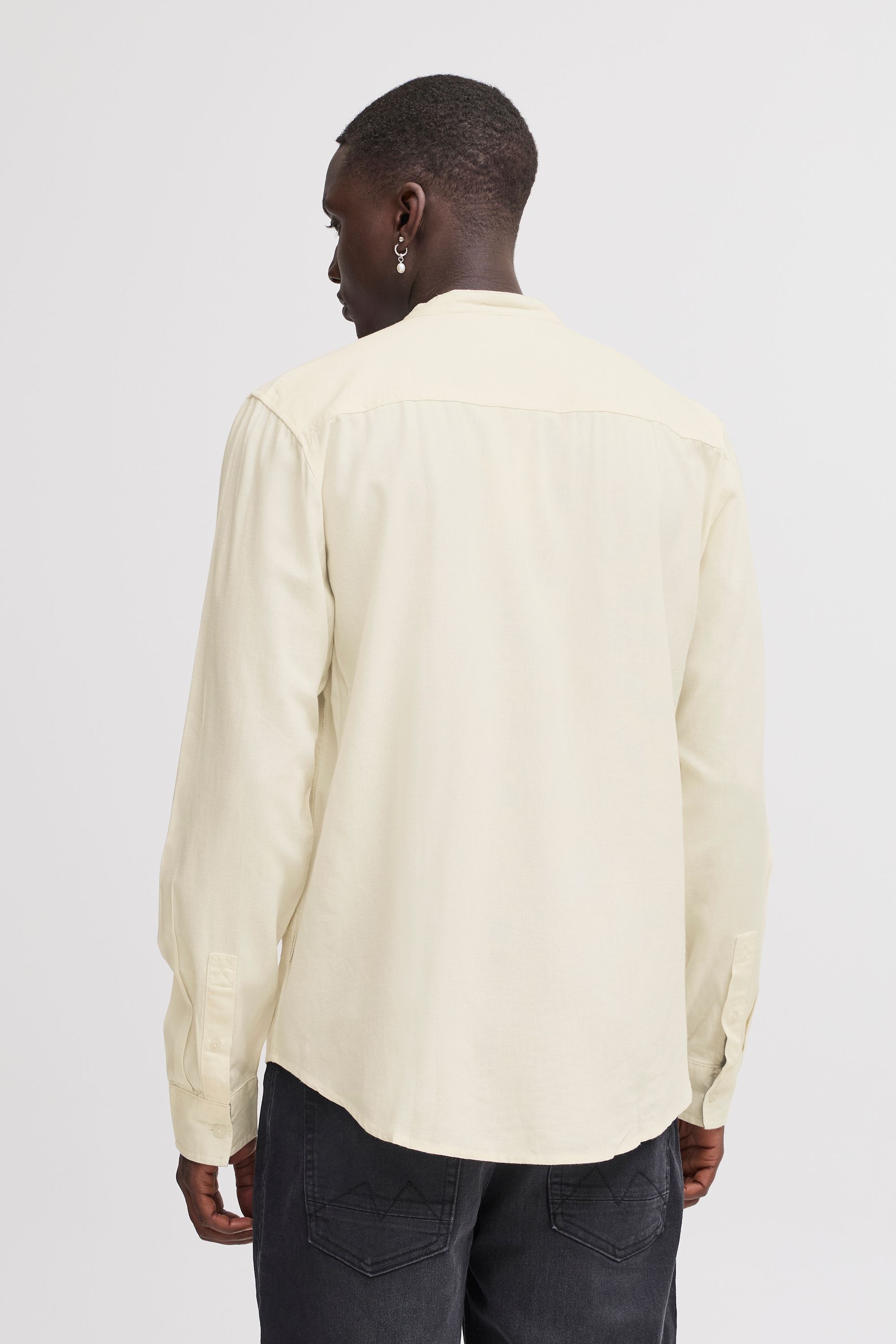 Blend Langarmhemd »Langarmhemd BHBobby Shirt mandarin«