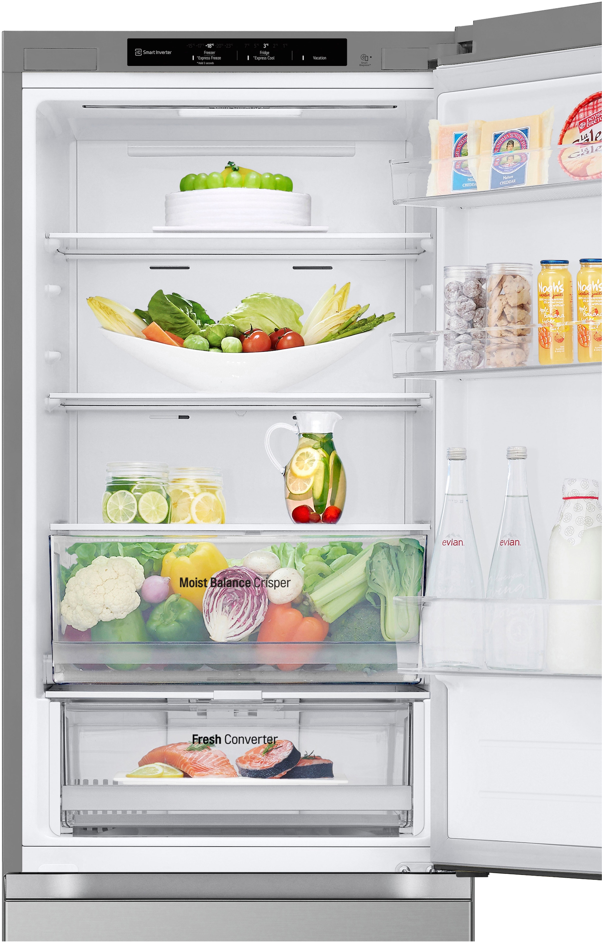 LG Kühl-/Gefrierkombination Serie 3 »GBV3100APY« 186 cm hoch 59,5 cm breit