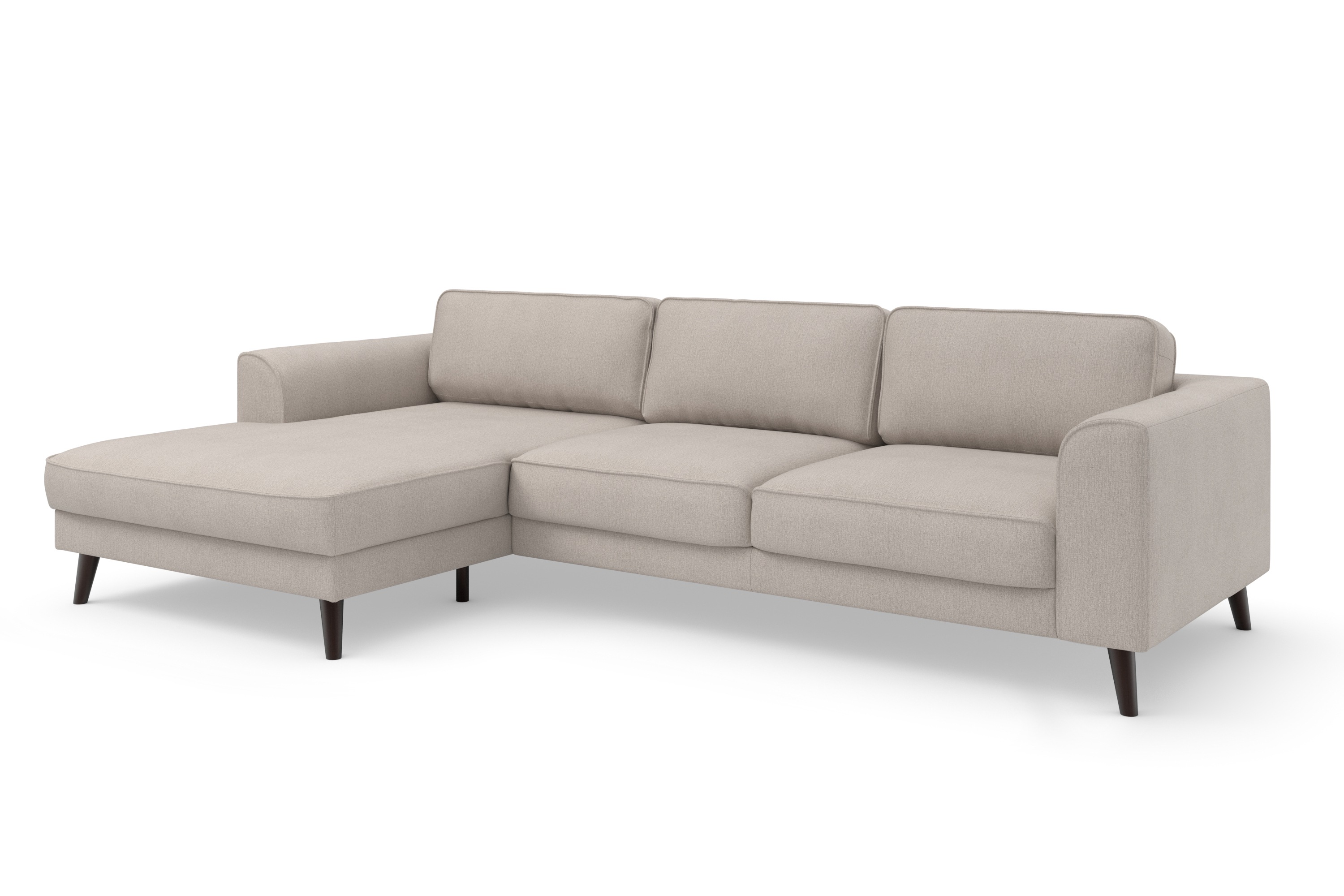 Thumbnail - TRENDMANUFAKTUR Ecksofa "Lumber Jack, elegantes Designsofa, zeitlos modern, hoher Sitzkomfort" wahlweise mit Bettfunktio...
