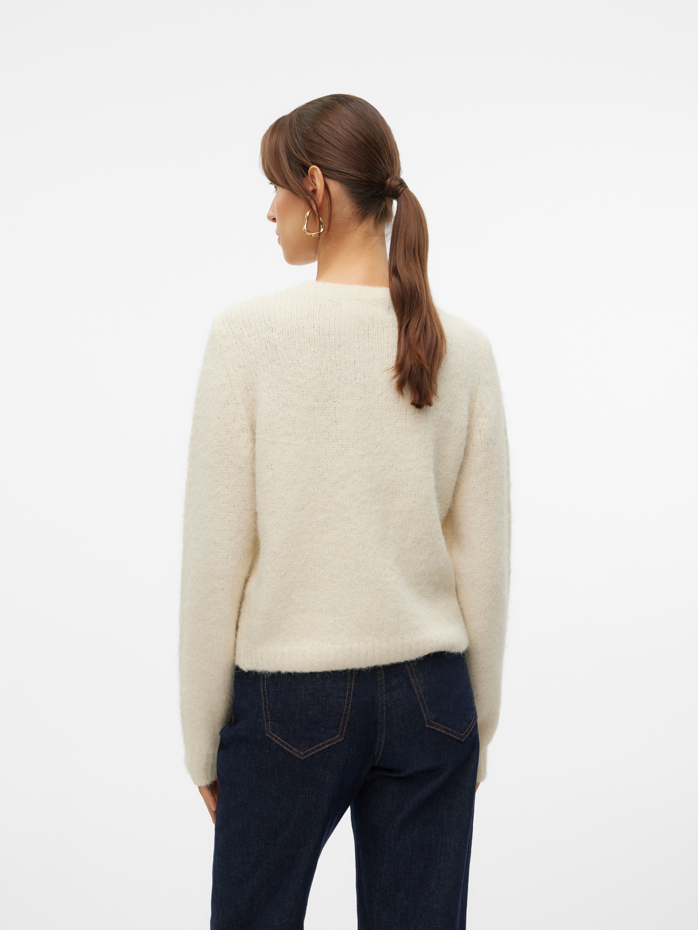 Thumbnail - Vero Moda Strickpullover "VMNOVAH LS O-NECK PULLOVER GA NOOS"