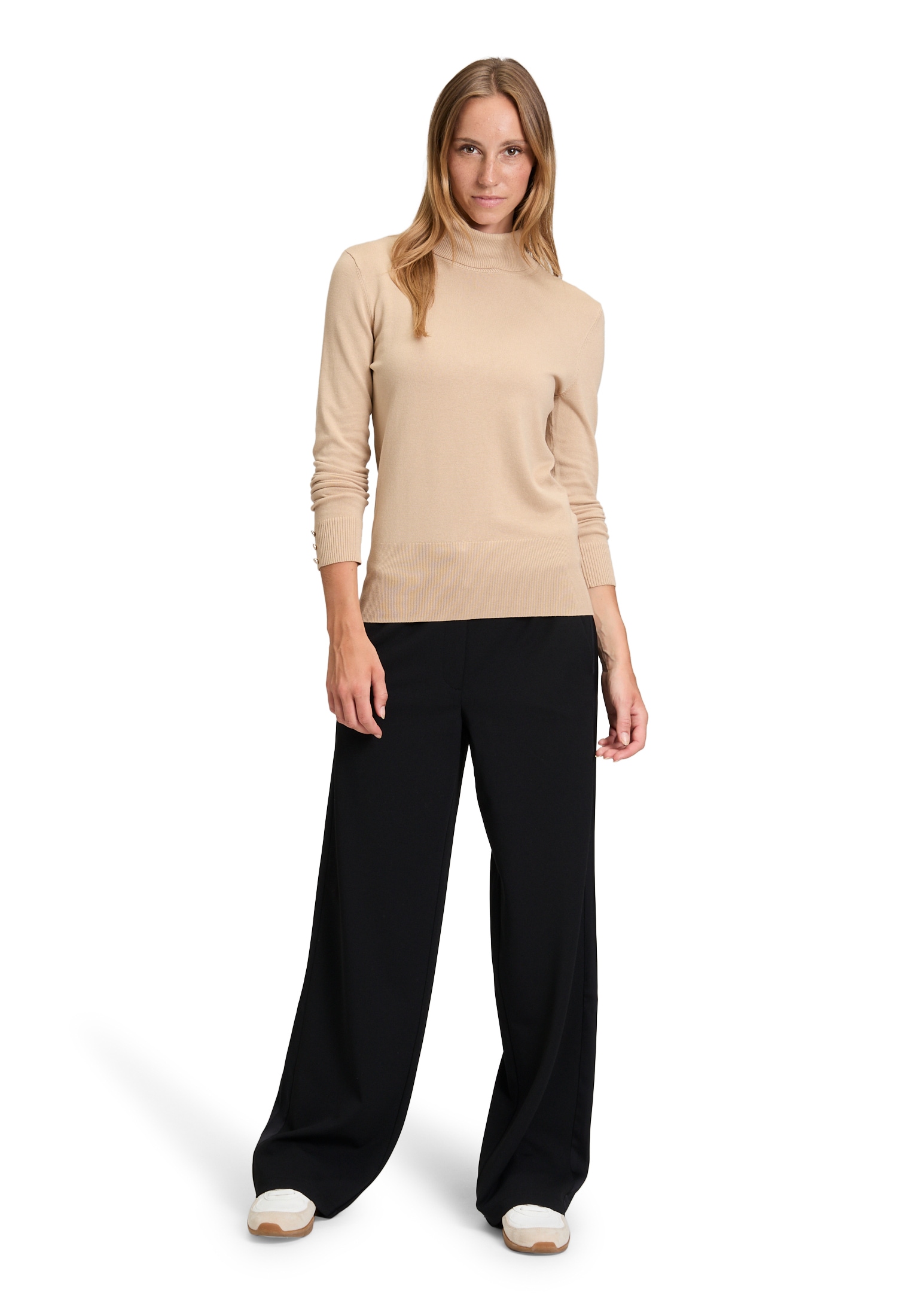 Betty Barclay Strickpullover »Betty Barclay Damen Rollkragenpullover langarm«, (1 tlg.)