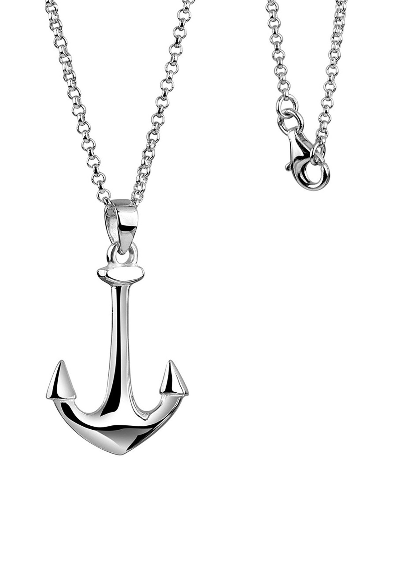 Nenalina Kette mit Anhänger »Anker Anhänger Symbol Maritim Anchor 925 Silber«