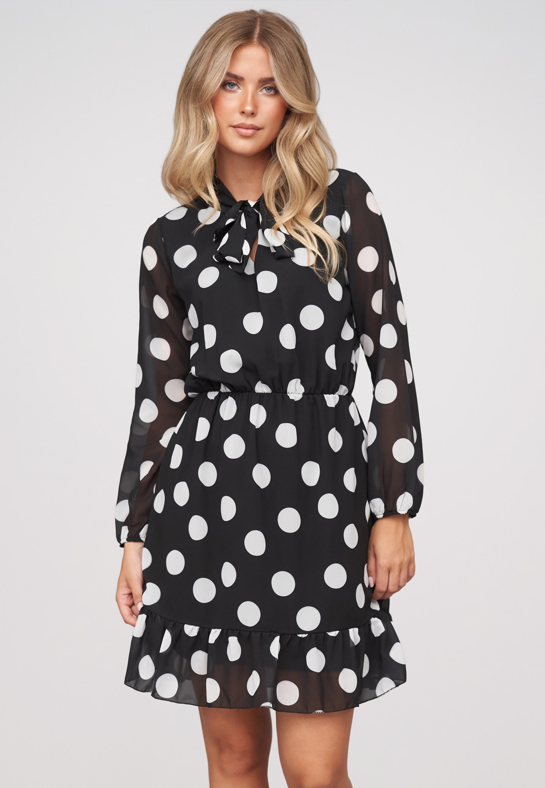 CLOUD 5IVE A-Linien-Kleid »CLOUD 5IVE Longsleeve Mini Dress« 1 tlg.