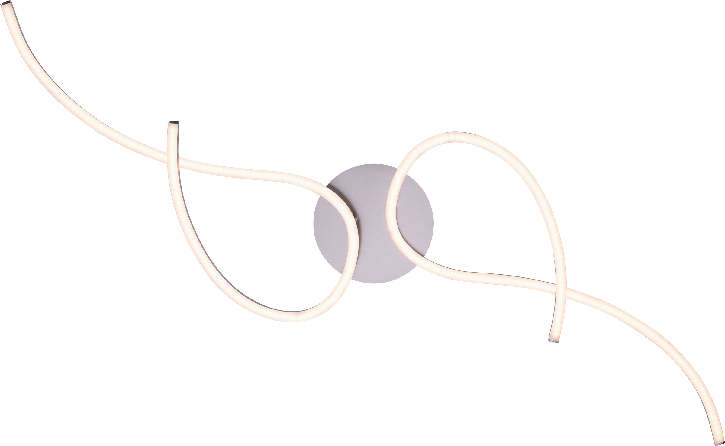 JUST LIGHT LED Deckenleuchte »TYLER«, 2 flammig, Leuchtmittel LED-Board | LED wechselbar, stufenlos dimmbar über den Wandschalter; ein Arm ist drehbar
