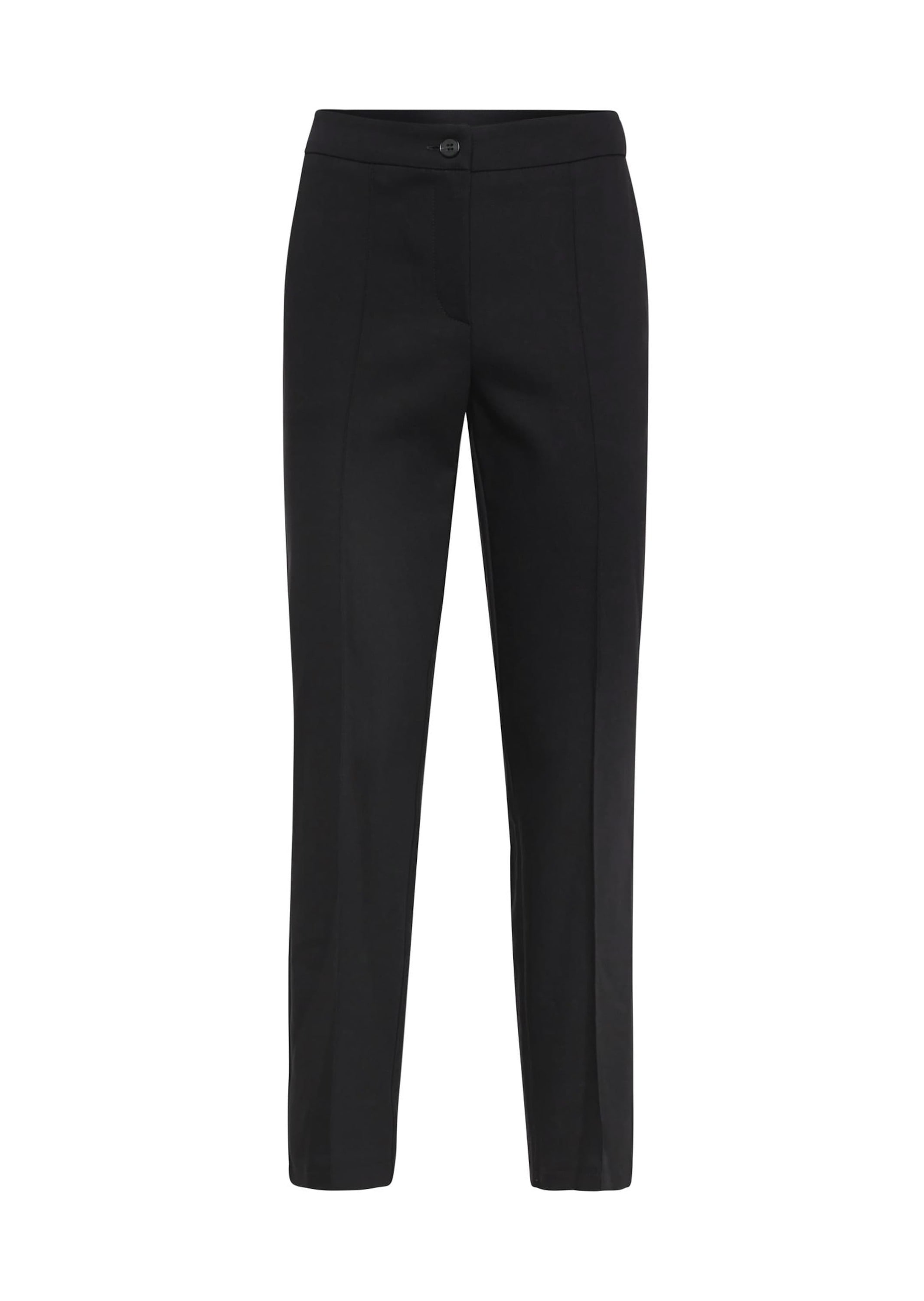 GOLDNER 2-in-1-Hose "Sportive Jerseyhose mit figurformendem Einsatz" Ohne