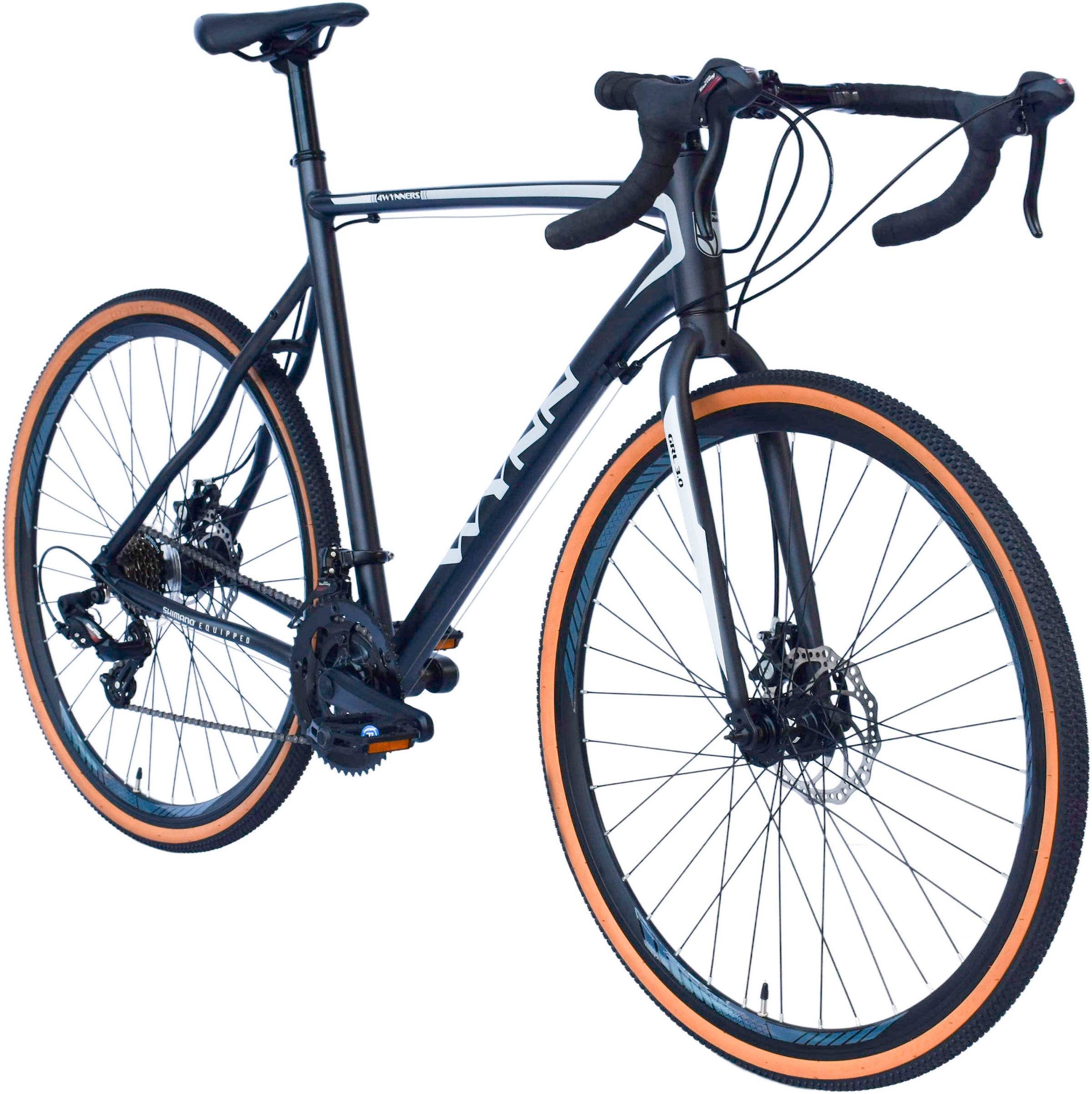 WYNN Gravelbike »GRL3.0« 14 Gang Shimano Tourney Schaltwerk Kettenschaltung