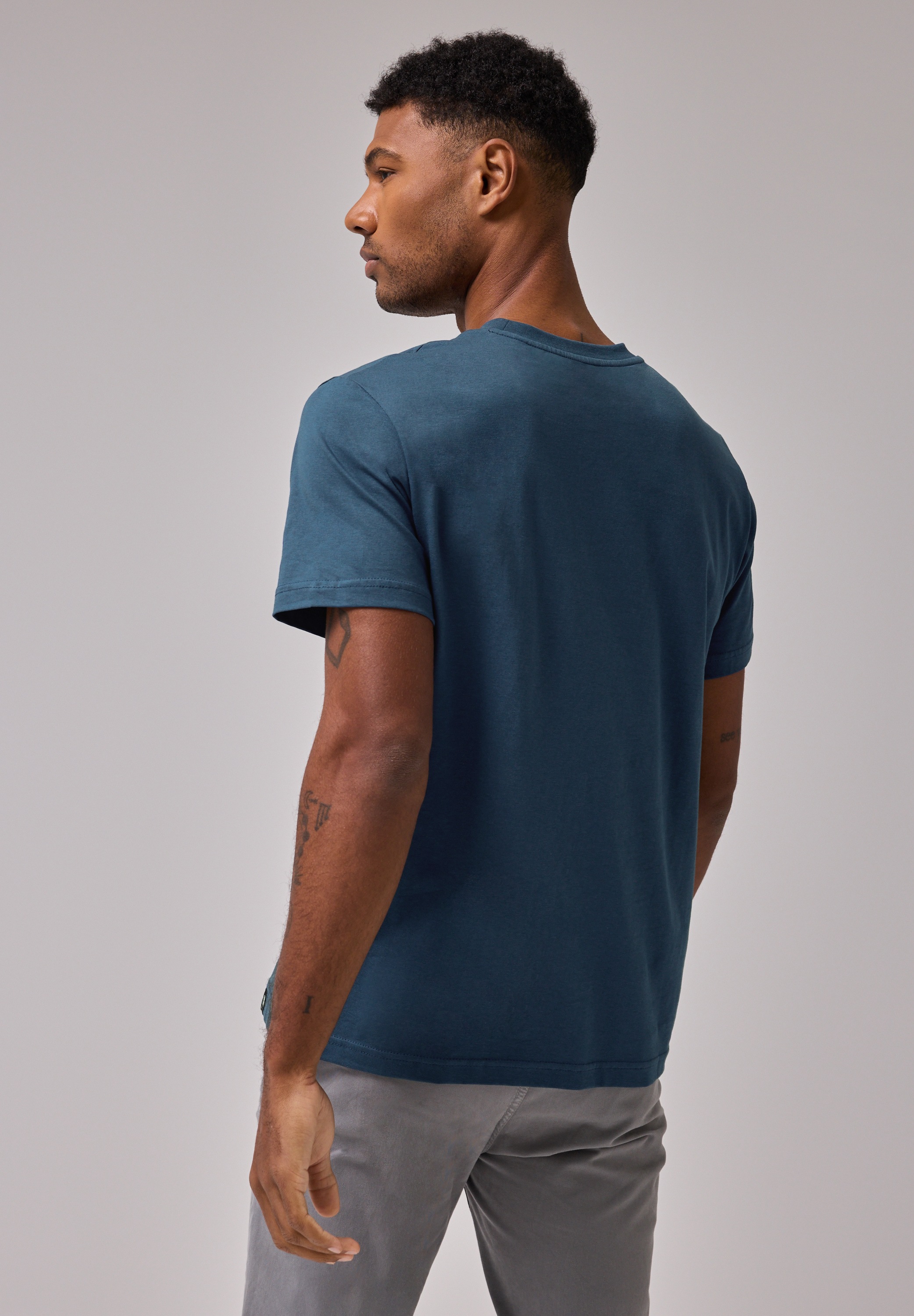 STREET ONE MEN T-Shirt, Rundhalsausschnitt