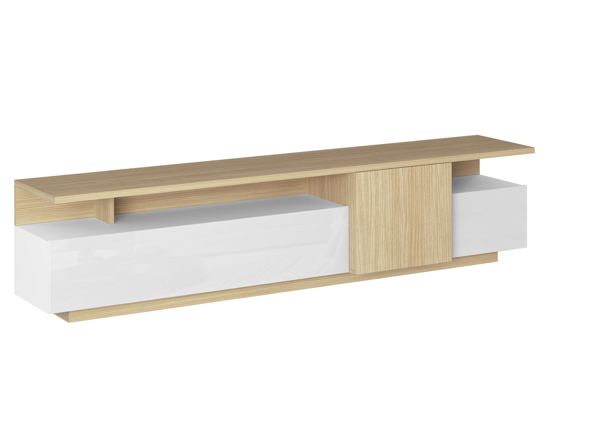 OTTO home Lowboard »Lowboard ETHOS,Lowboard,TV-Kommode,TV-Möbel,TV-Bank« 1 Stk. tlg. Mit zwei Drehtüren, einer Klapptür und zwei offenen Fächern,B.210 cm