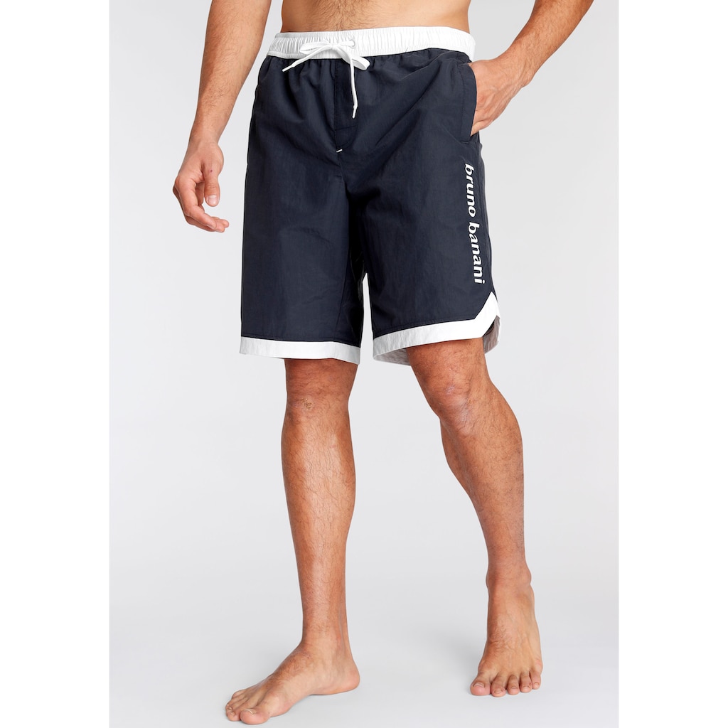 Bruno Banani Boardshorts »aus recyceltem Material«