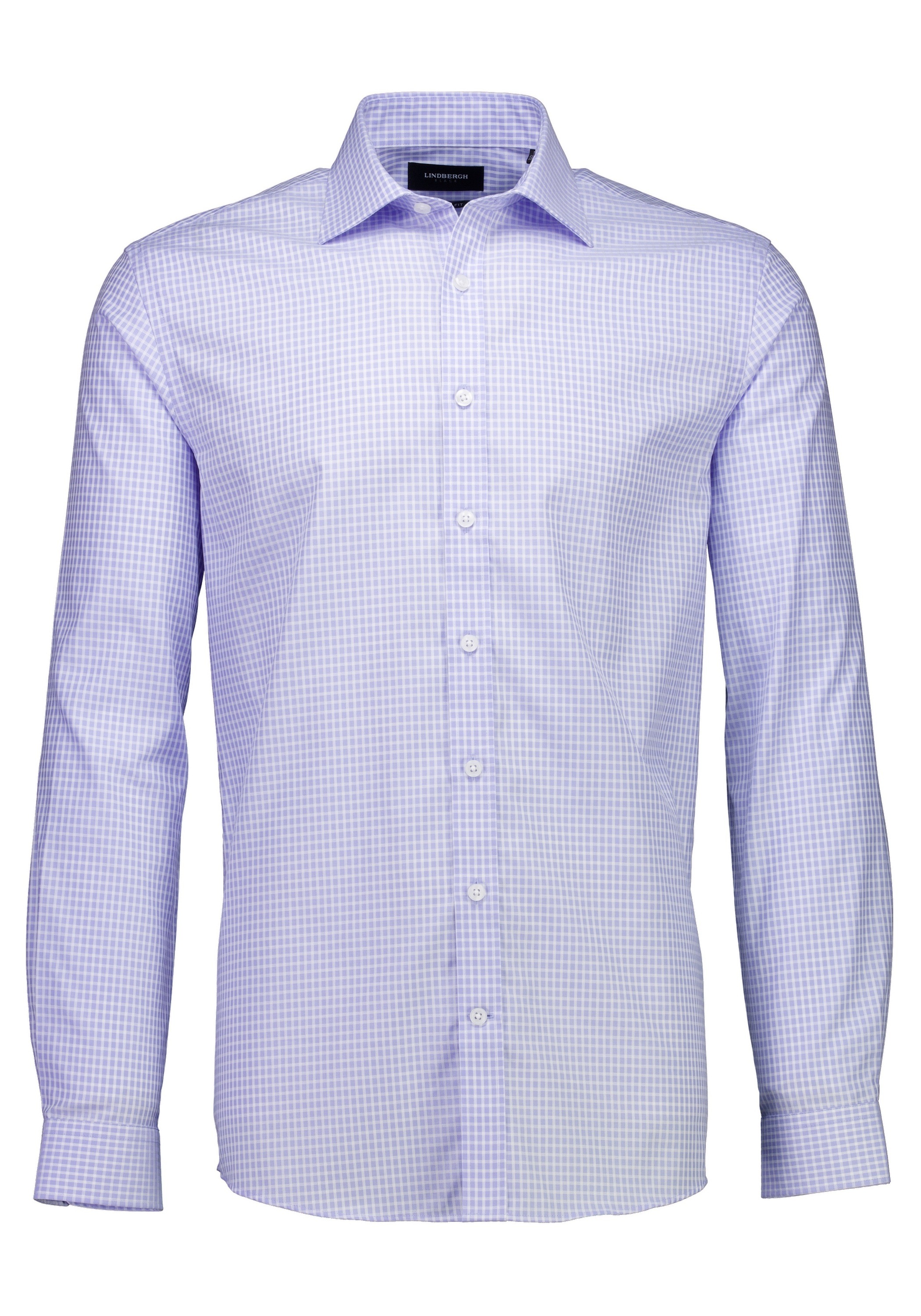 Businesshemd LINDBERGH "Business-Casual-Hemd Modern Fit", Herren, Gr. XXL, Normalgrößen, lt blau, Obermaterial: 100% Baumwolle, Hemden