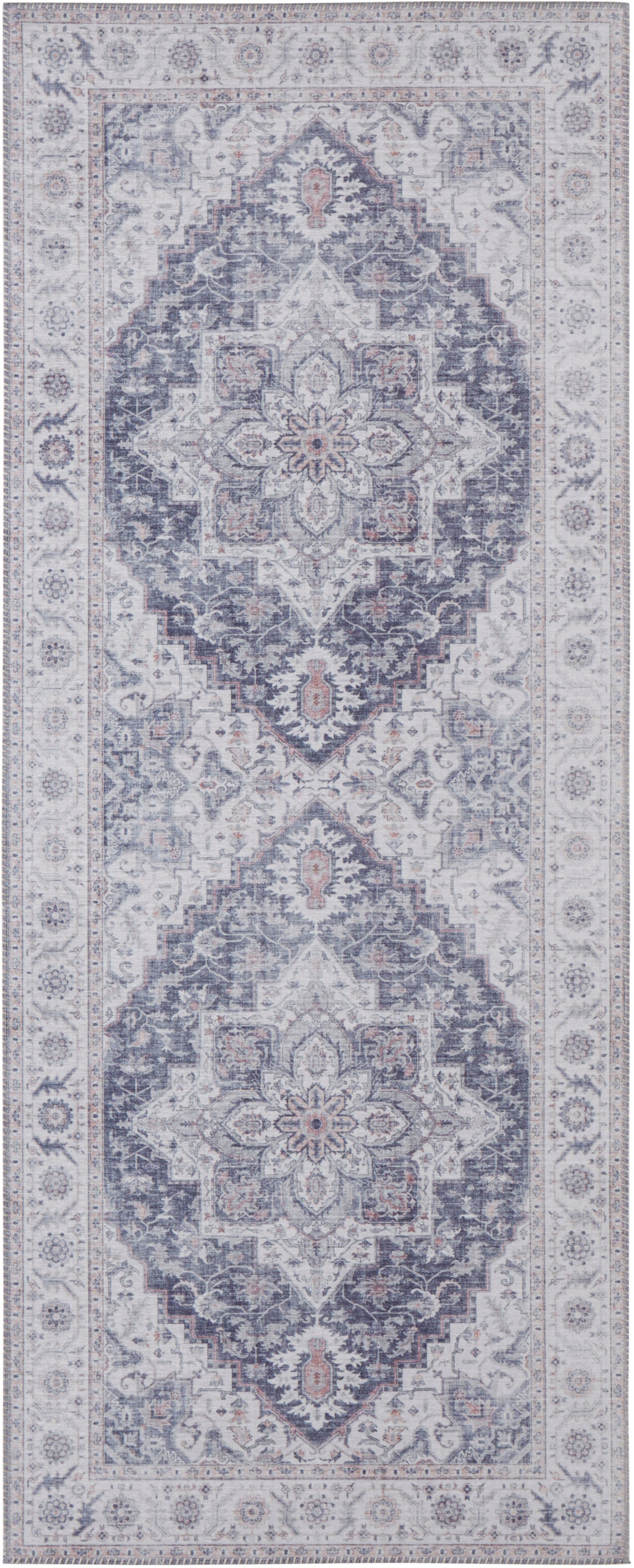 NOURISTAN Teppich »Anthea«, rechteckig, 5 mm Höhe, Orientalisch, Läufer, Vintage, Wohnzimmer, Schlafzimmer, Esszimmer