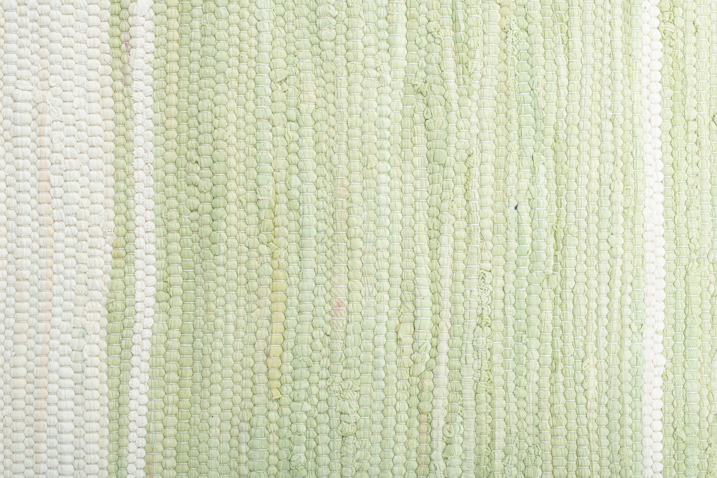 Baumwolle, Flachgewebe, THEKO | Cotton«, Fransen rechteckig, Handweb handgewebt, »Stripe mit Läufer BAUR reine