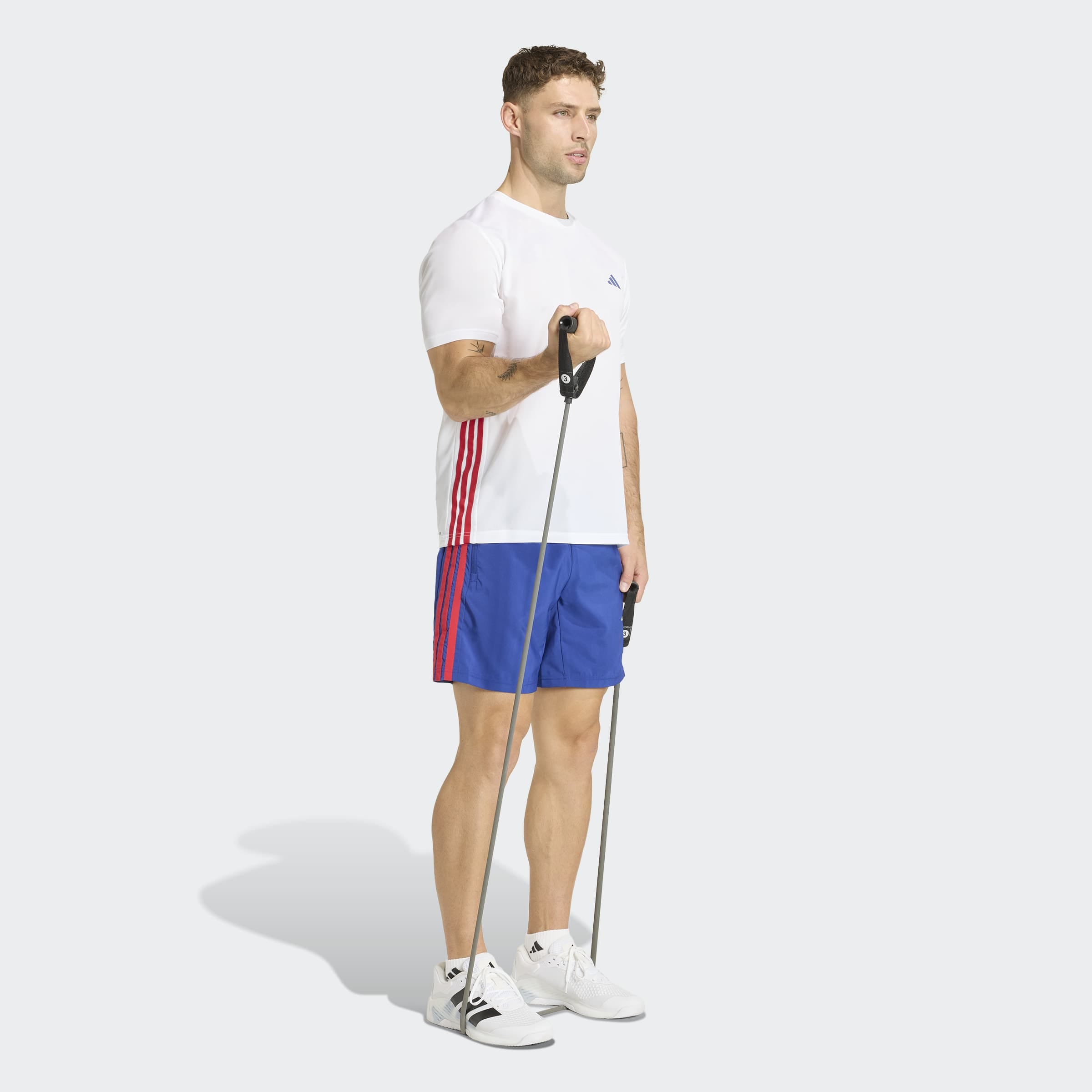 adidas Performance T-Shirt »WORKOUT ESSENTIALS BASE 3-STREIFEN«