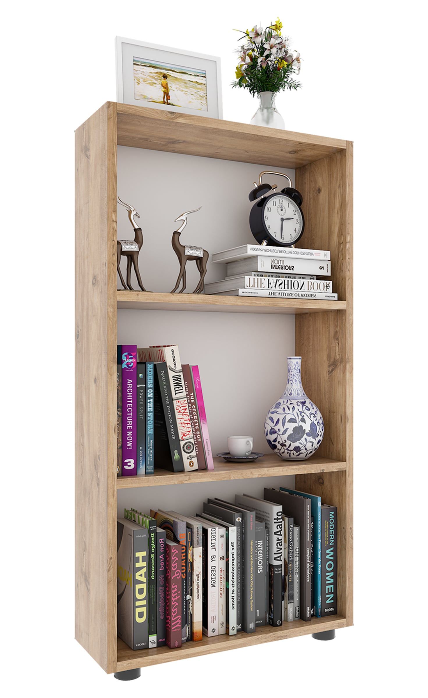 VCM Standregal "Holz Büro Regal Bücher Ordner Aktenregal Bulas 3f" günstig online kaufen