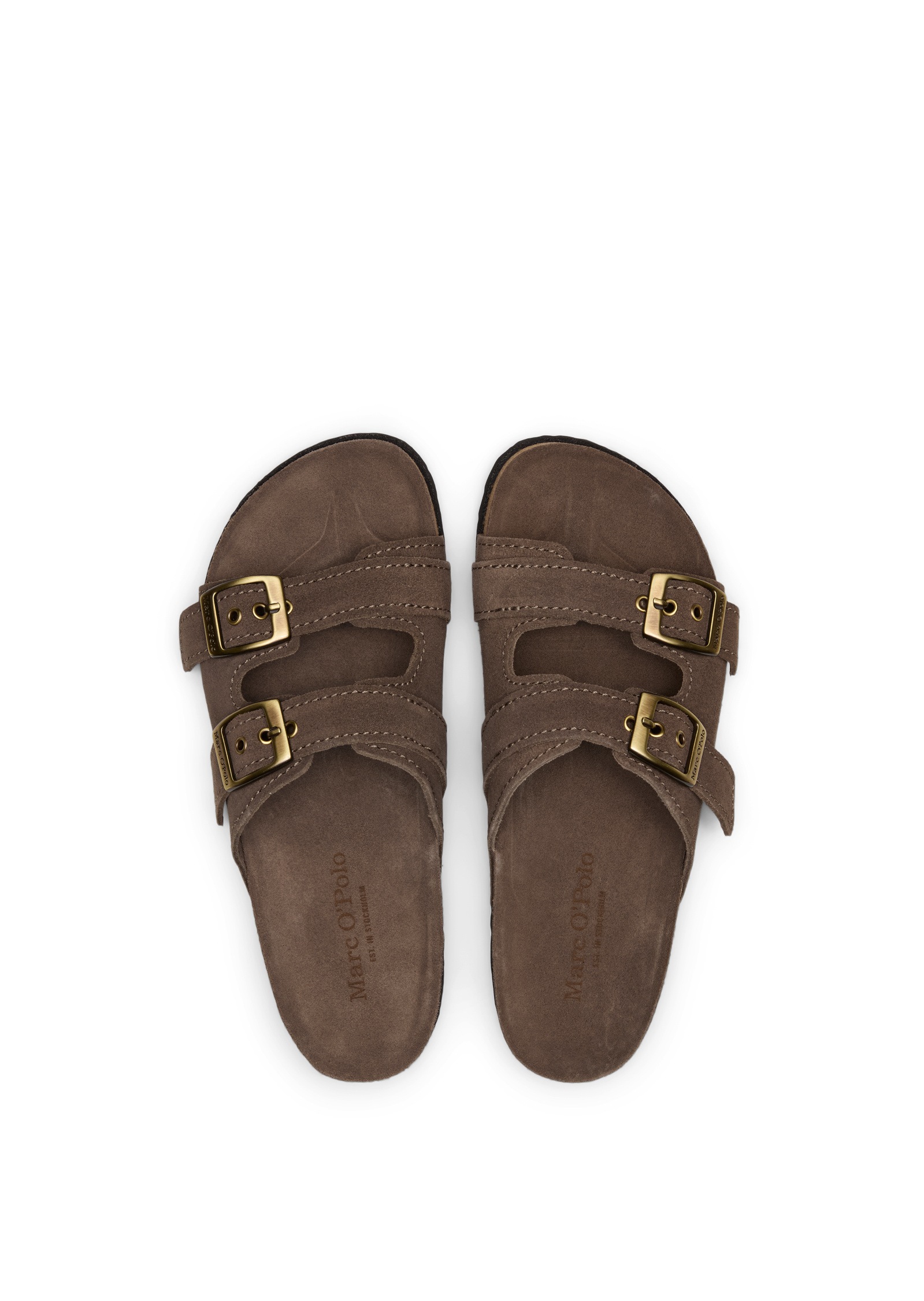 Marc O'Polo Sandale »aus weichem Veloursleder«