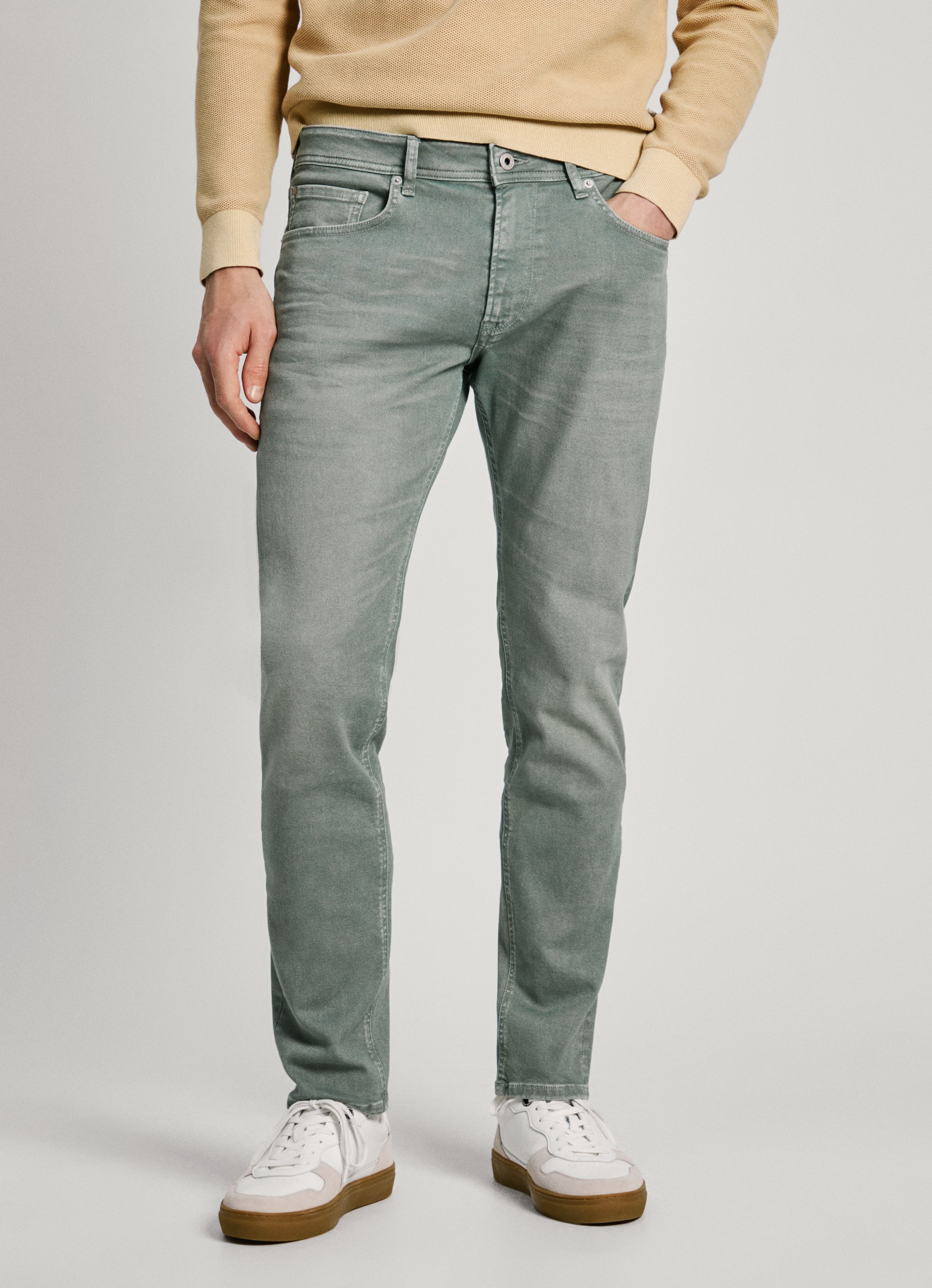 Tapered-fit-Jeans »TAPERED JEANS«