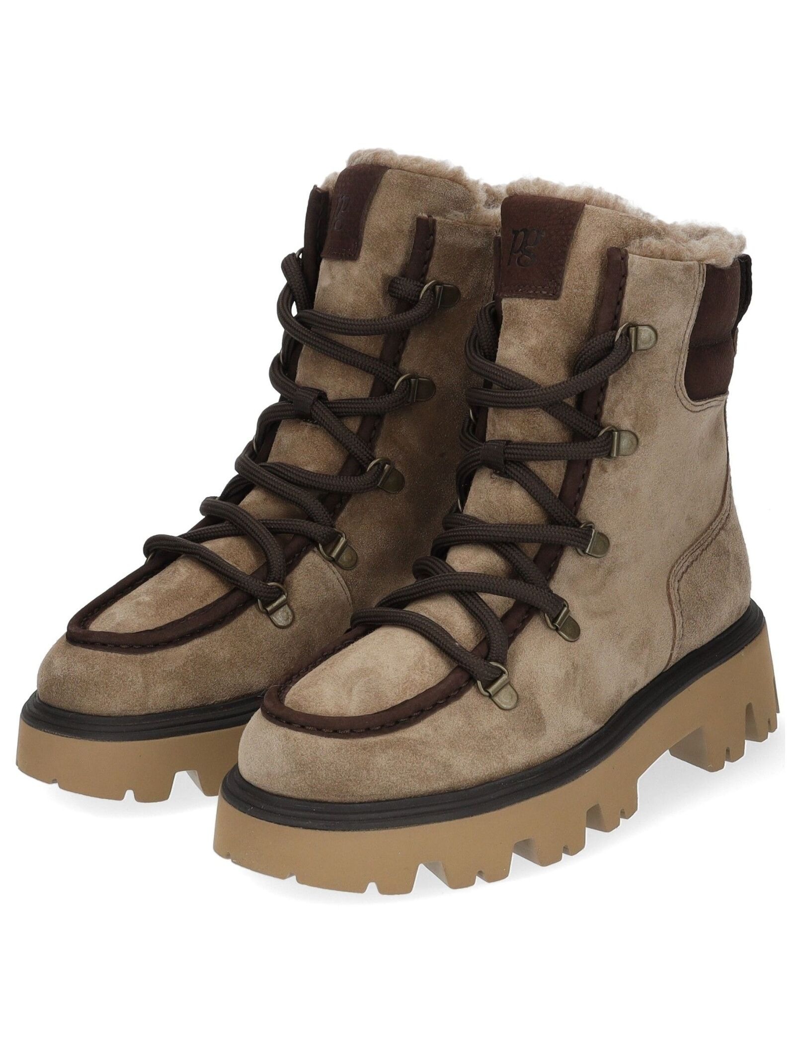 Paul Green Schnürstiefelette »Paul Green Stiefelette Veloursleder«