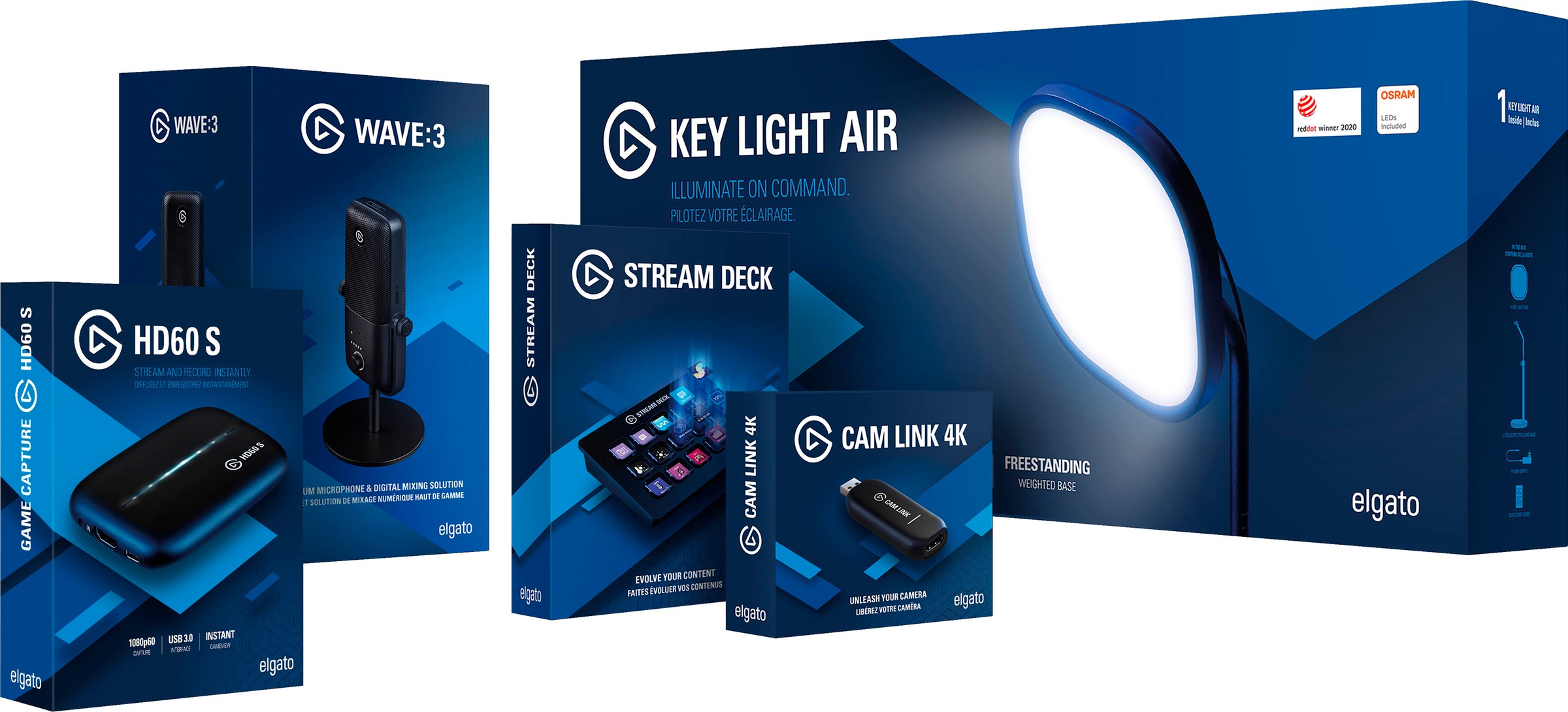 Black Friday Elgato Streaming Boxen »Elgato Streaming Bundle, Level Up Pack« BAUR