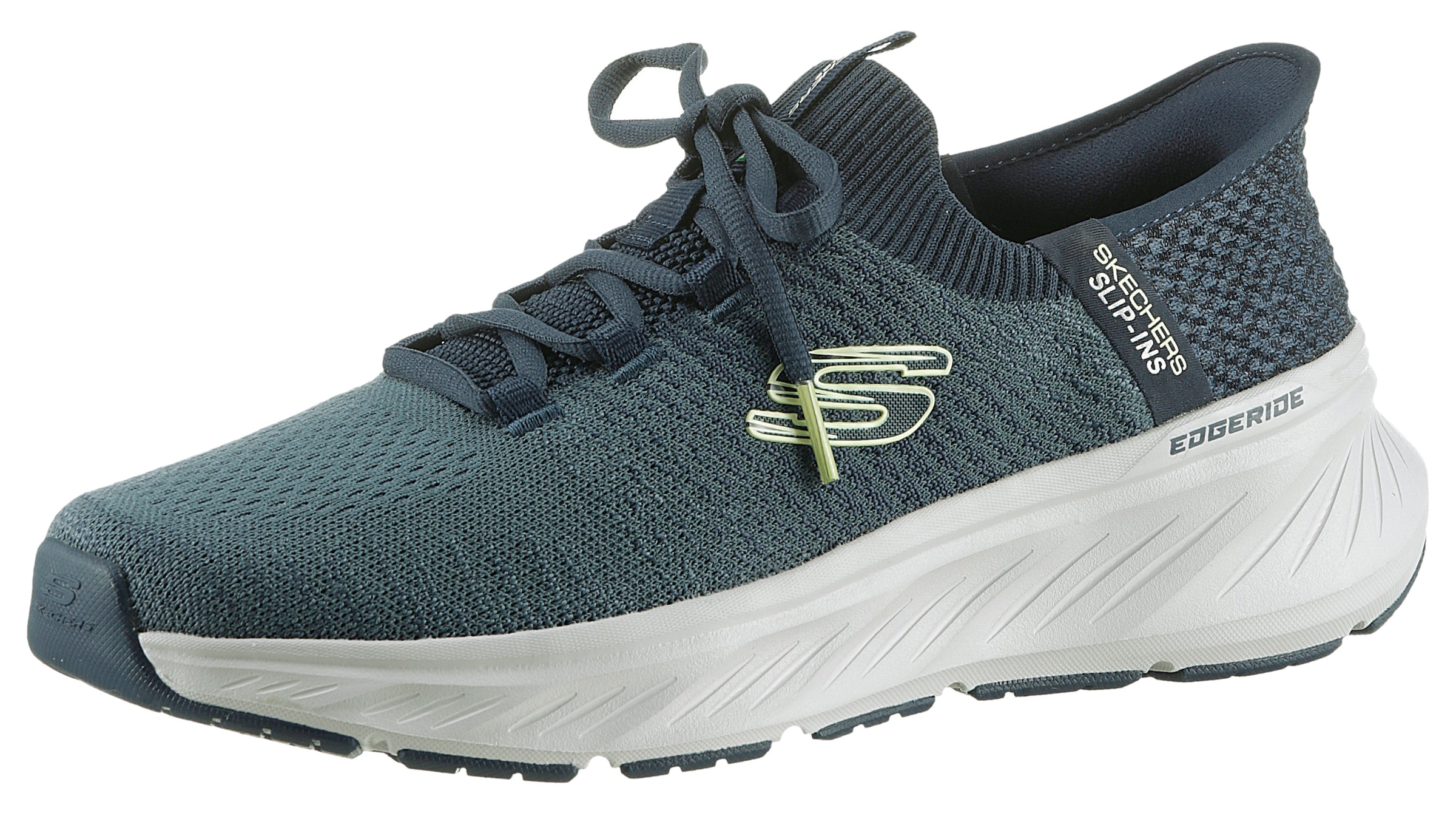 Skechers Slip-On Sneaker "Edgeride - Raygo", Schlupfschuh, Freizeitschuh mit elastischer Stretch-Fit Technologie