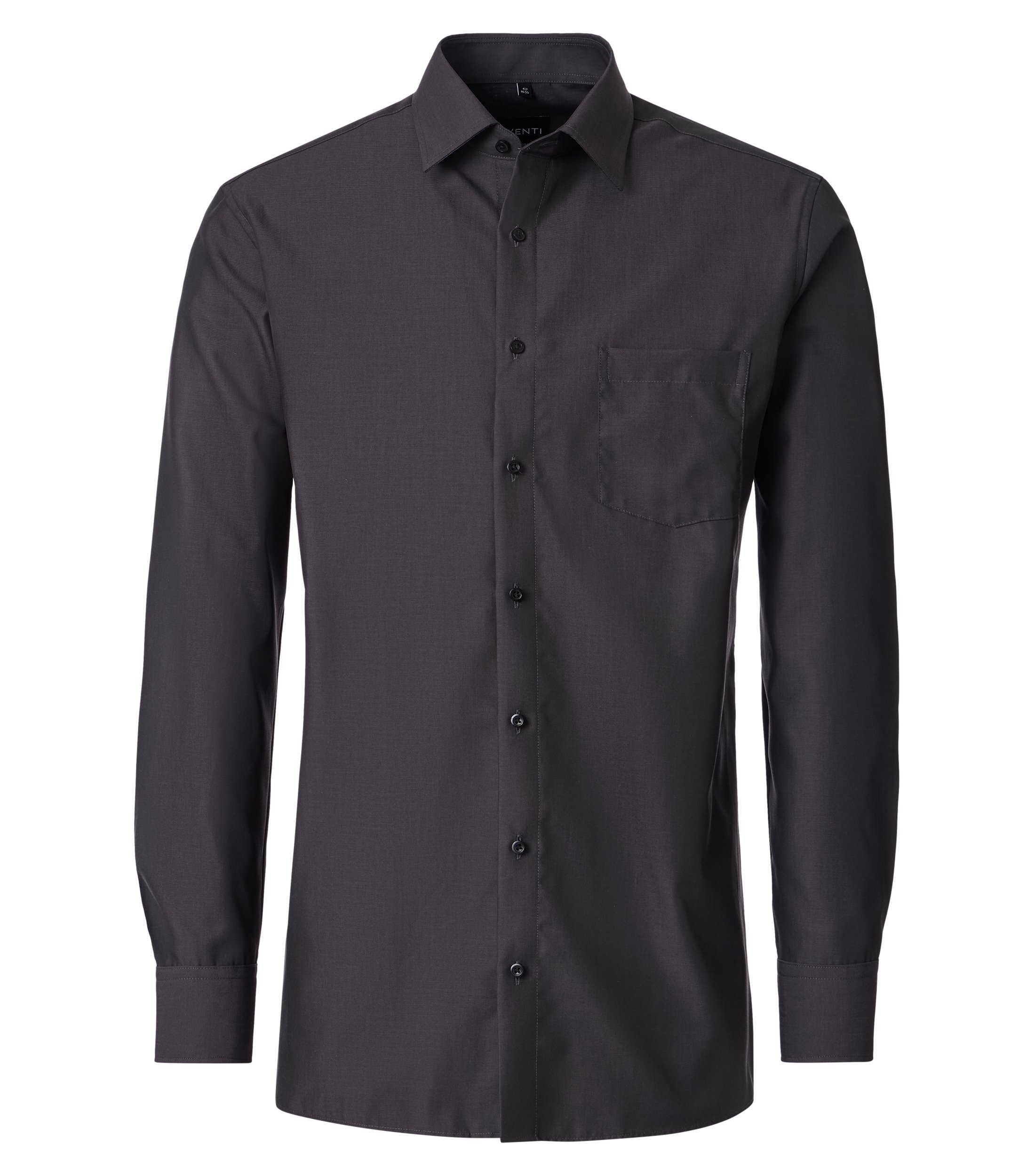 VENTI Businesshemd Uni Grau 46 4