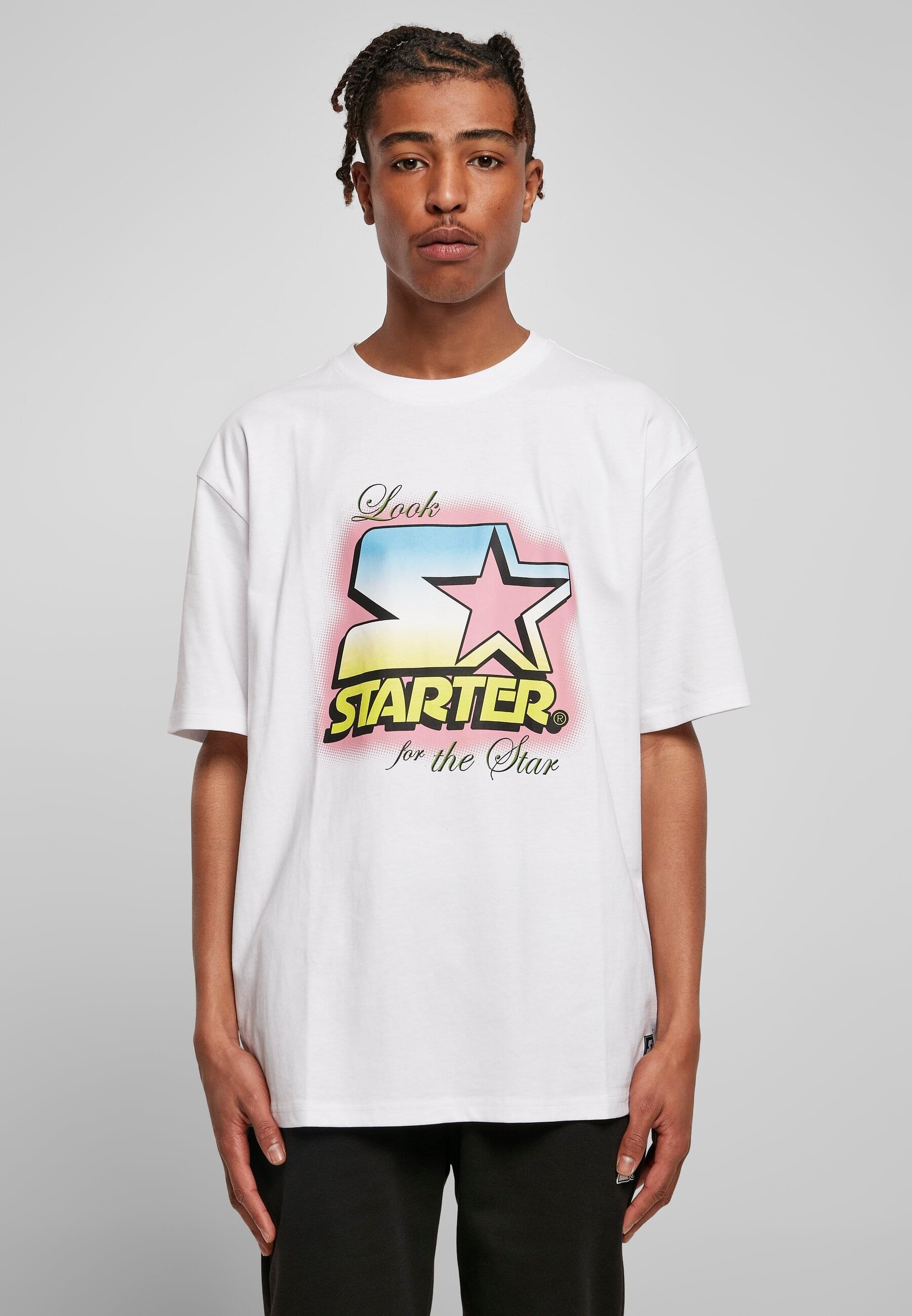 Starter Black Label T-Shirt »Starter Black Label Herren Starter Fresh Logo Tee«, (1 tlg.)