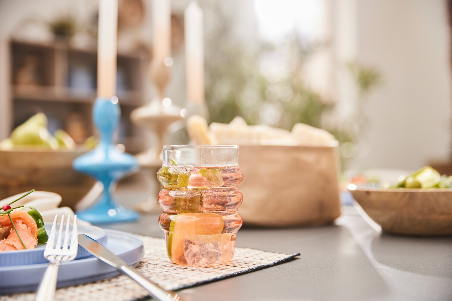 LEONARDO Gläser-Set »Trinkglas SOLE, 350 ml, 6er-Set« mit modernem Bubble-Design