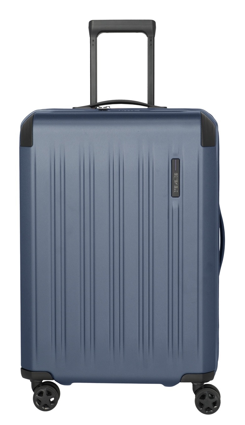 travelite Hartschalen-Trolley "DYNAMIIC Reisekoffer Hartschale" 69 l 4 Rollen ABS-Hartschale und Volumenerweiterung