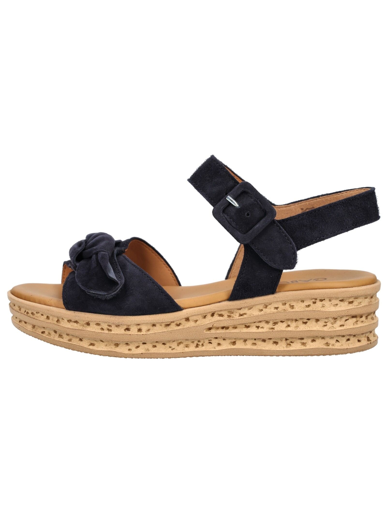 Gabor Keilsandalette "Gabor Sandalen Veloursleder" günstig online kaufen