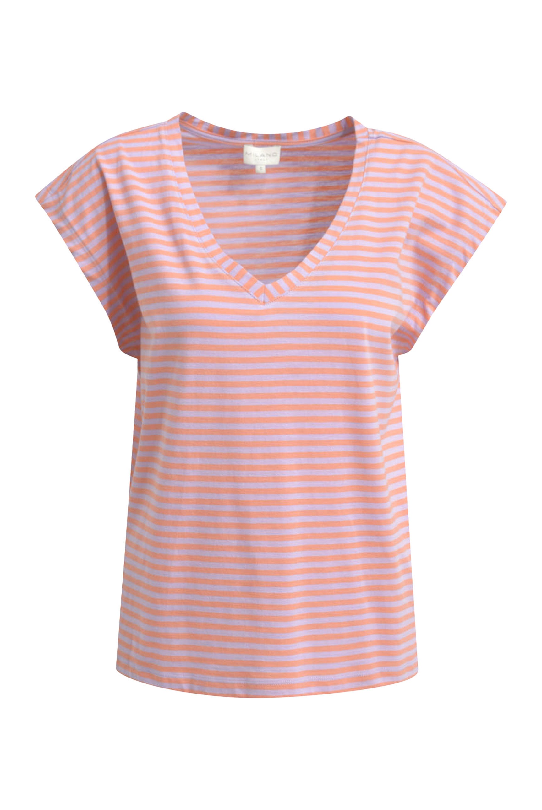 Milano Italy V-Shirt, aus Baumwolle