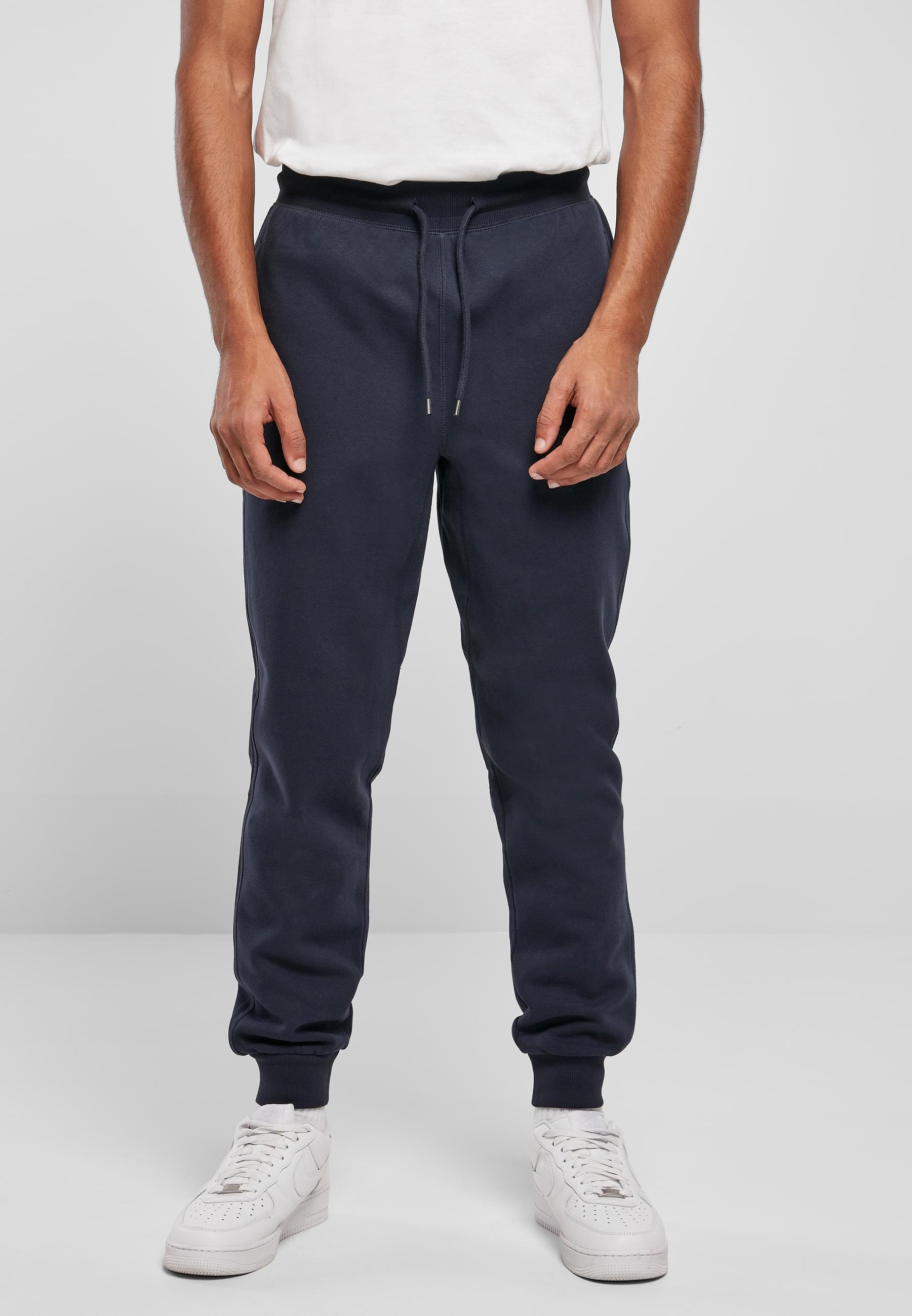 URBAN CLASSICS Stoffhose »Urban Classics Herren Basic Sweatpants«, (1 tlg.)