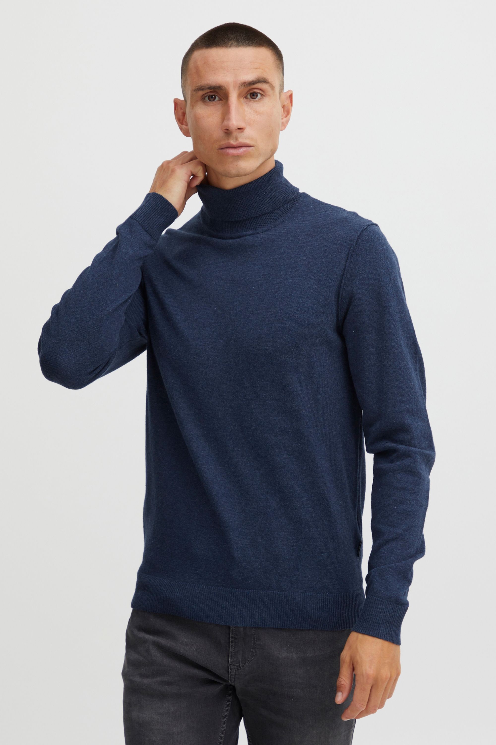 Blend Rollkragenpullover "BHPullover" Feinstrick Pullover mit Rollkragen günstig online kaufen