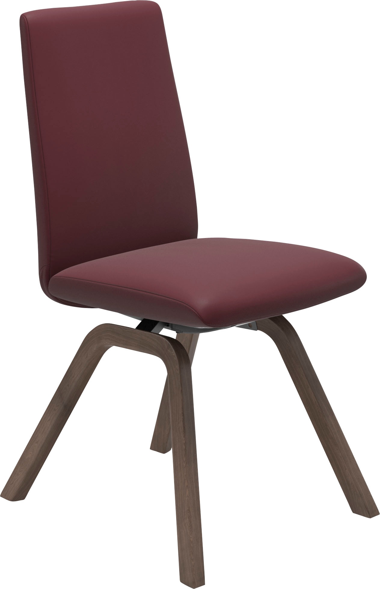 Stressless Polsterstuhl "Laurel" () Low Back, Größe M, mit schräggestellten Beinen in Walnuss
