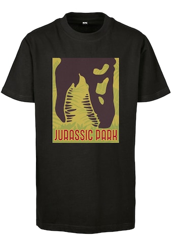 MisterTee T-Shirt »MisterTee Herren Kids Jurassic Park Big Logo Tee«, (1 tlg.)
